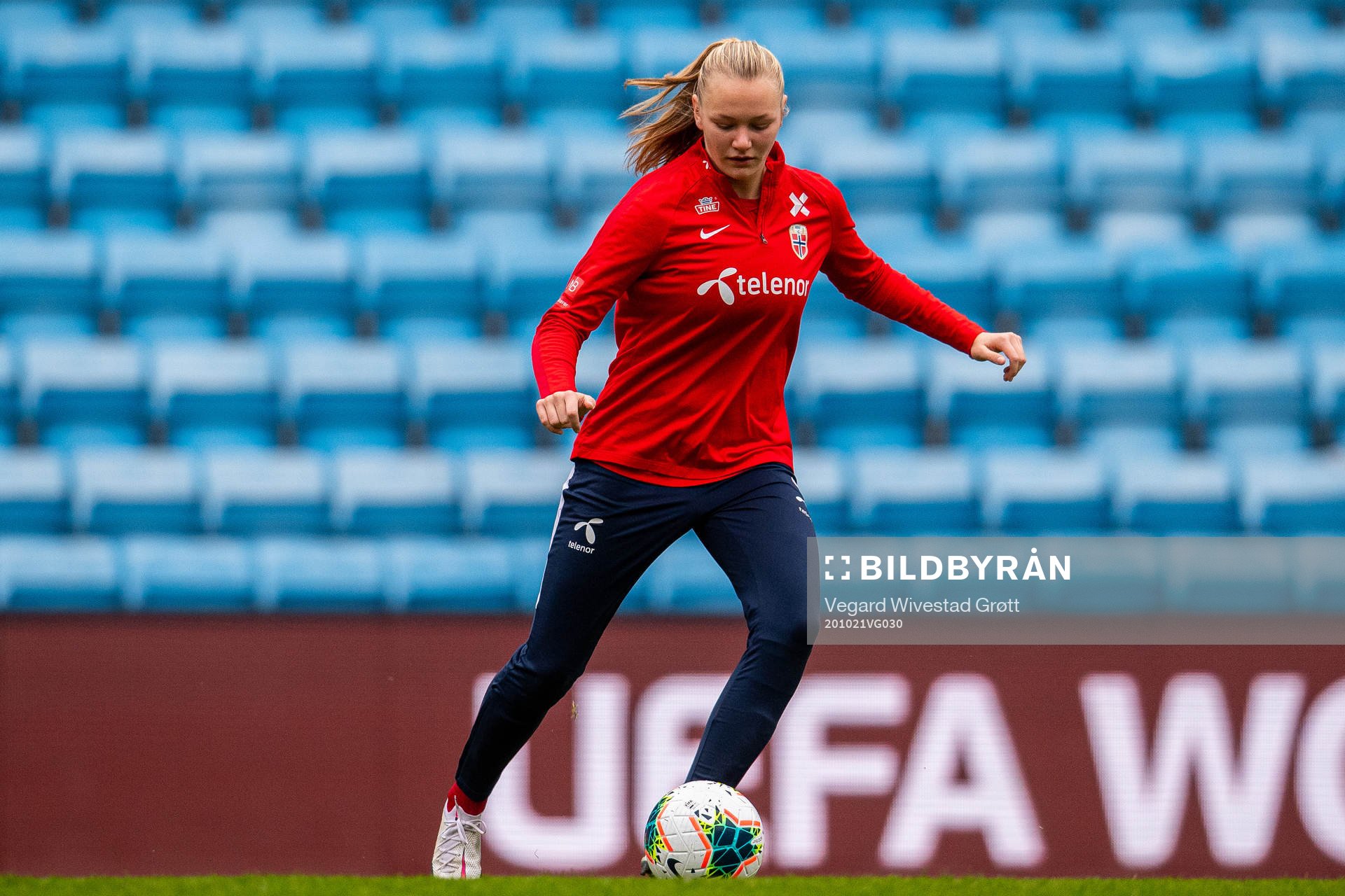 Frida Maanum of the Norwegian women’s national football