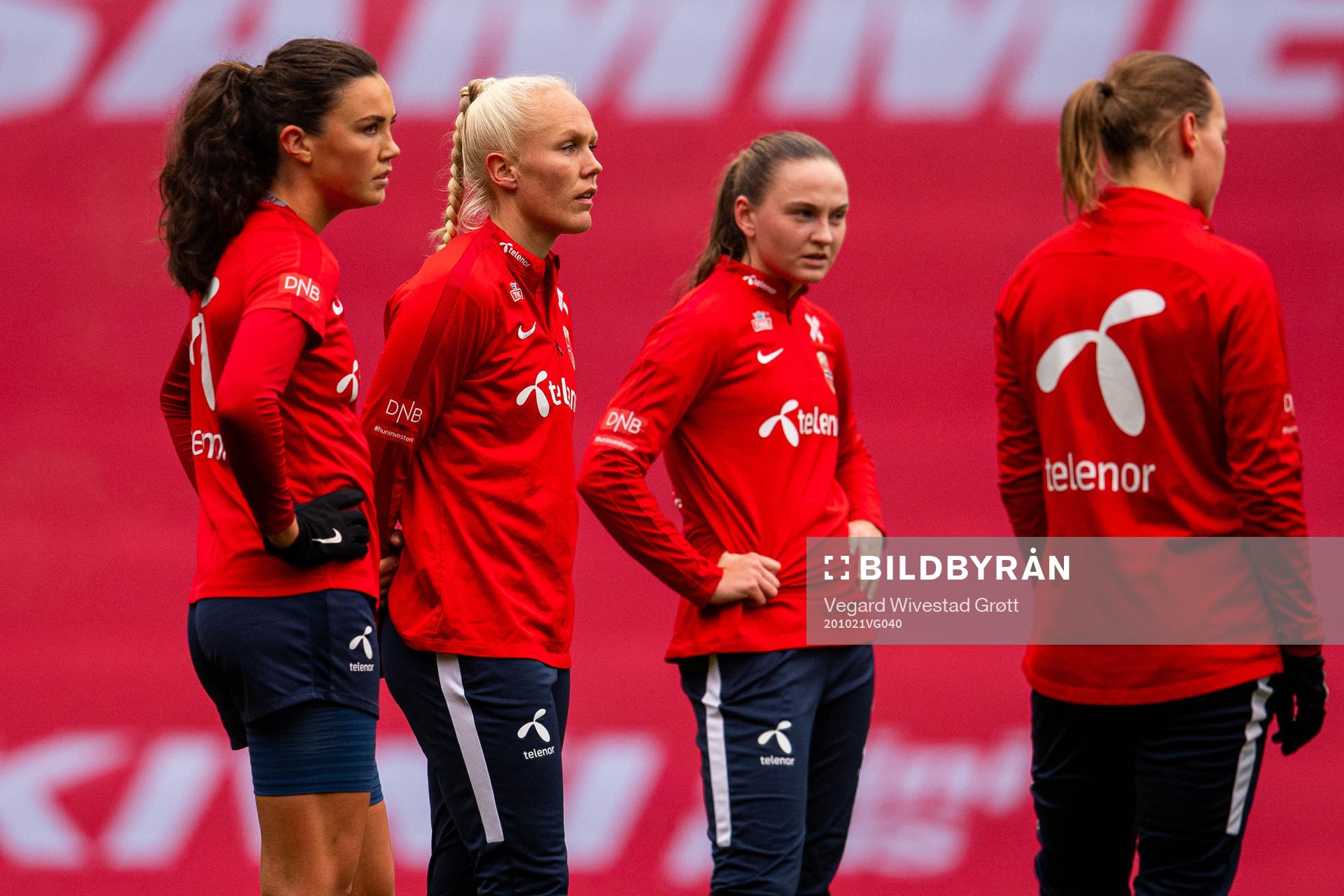 Ingrid Syrstad Engen, Maria Thorisdottir and Vilde Hasund
