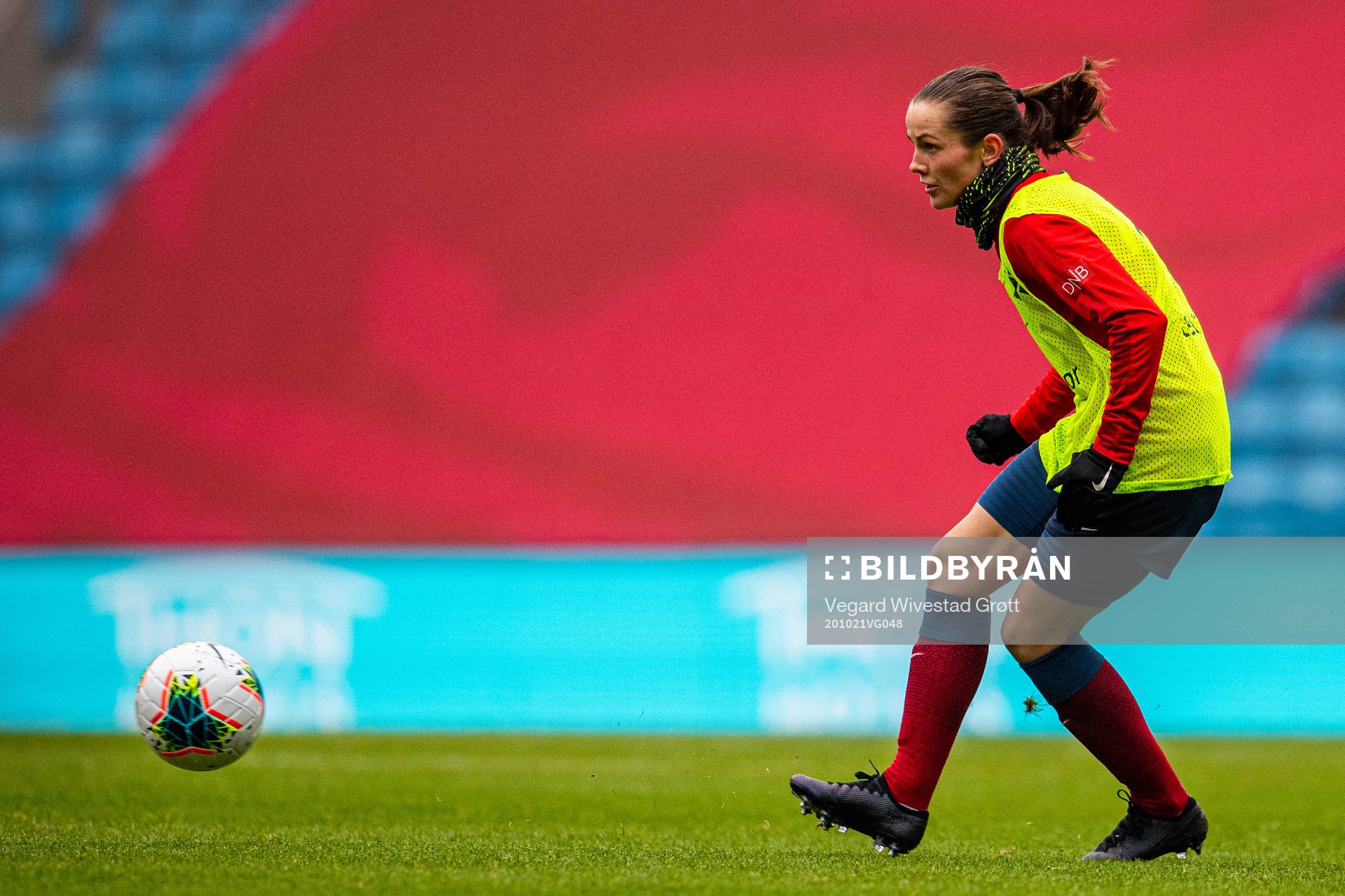 Tuva Hansen of the Norwegian women’s national football