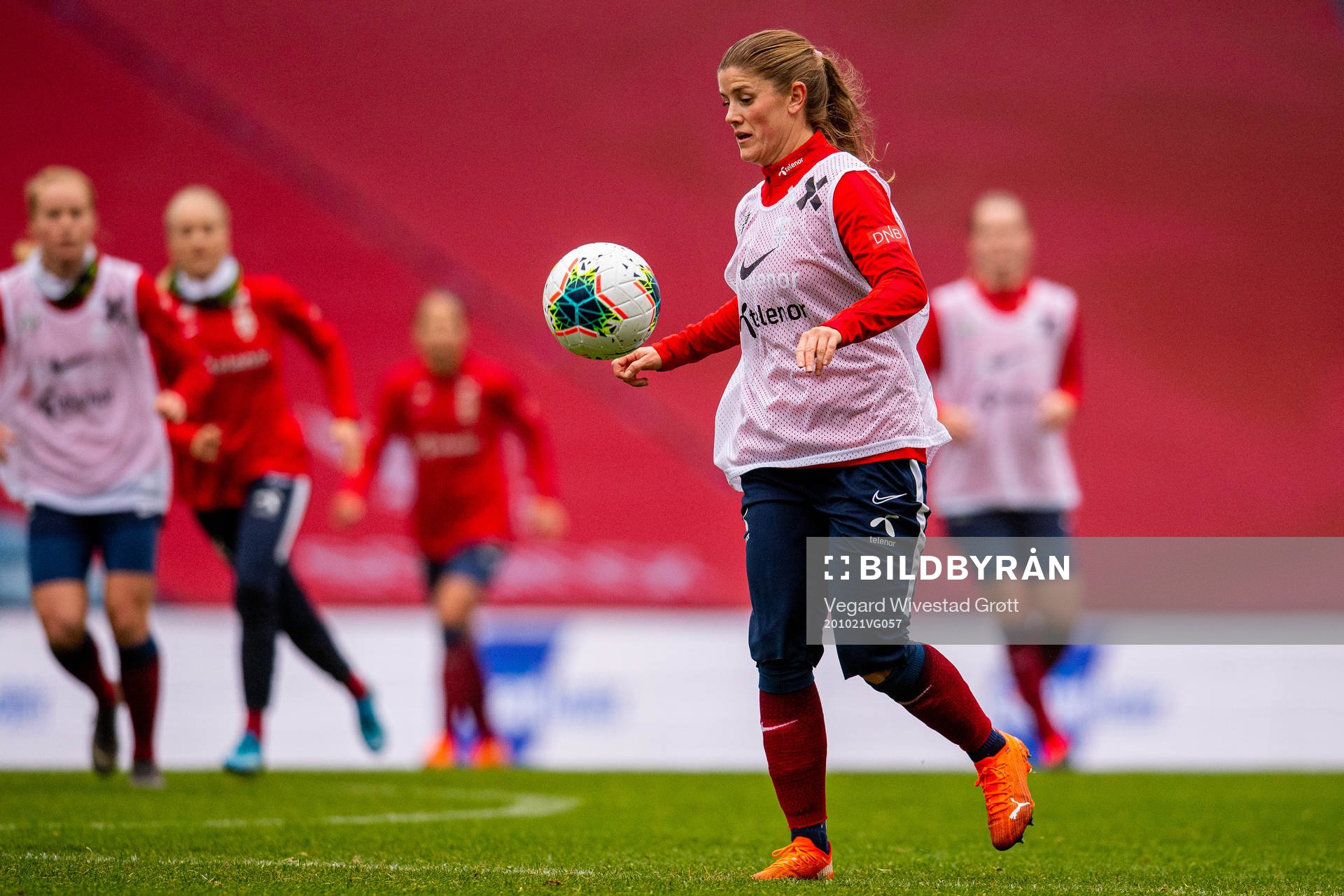 Maren Mjelde of the Norwegian women’s national football