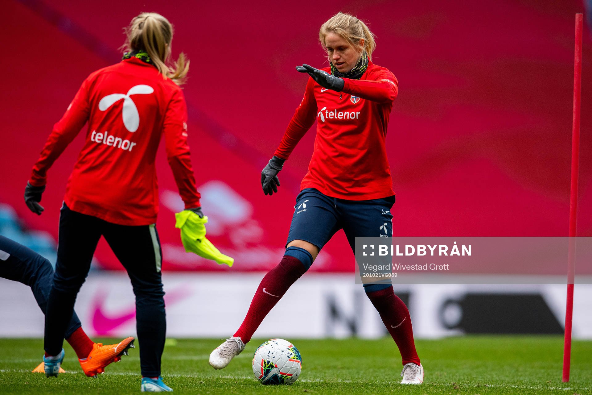 Elise Thorsnes of the Norwegian women’s national football