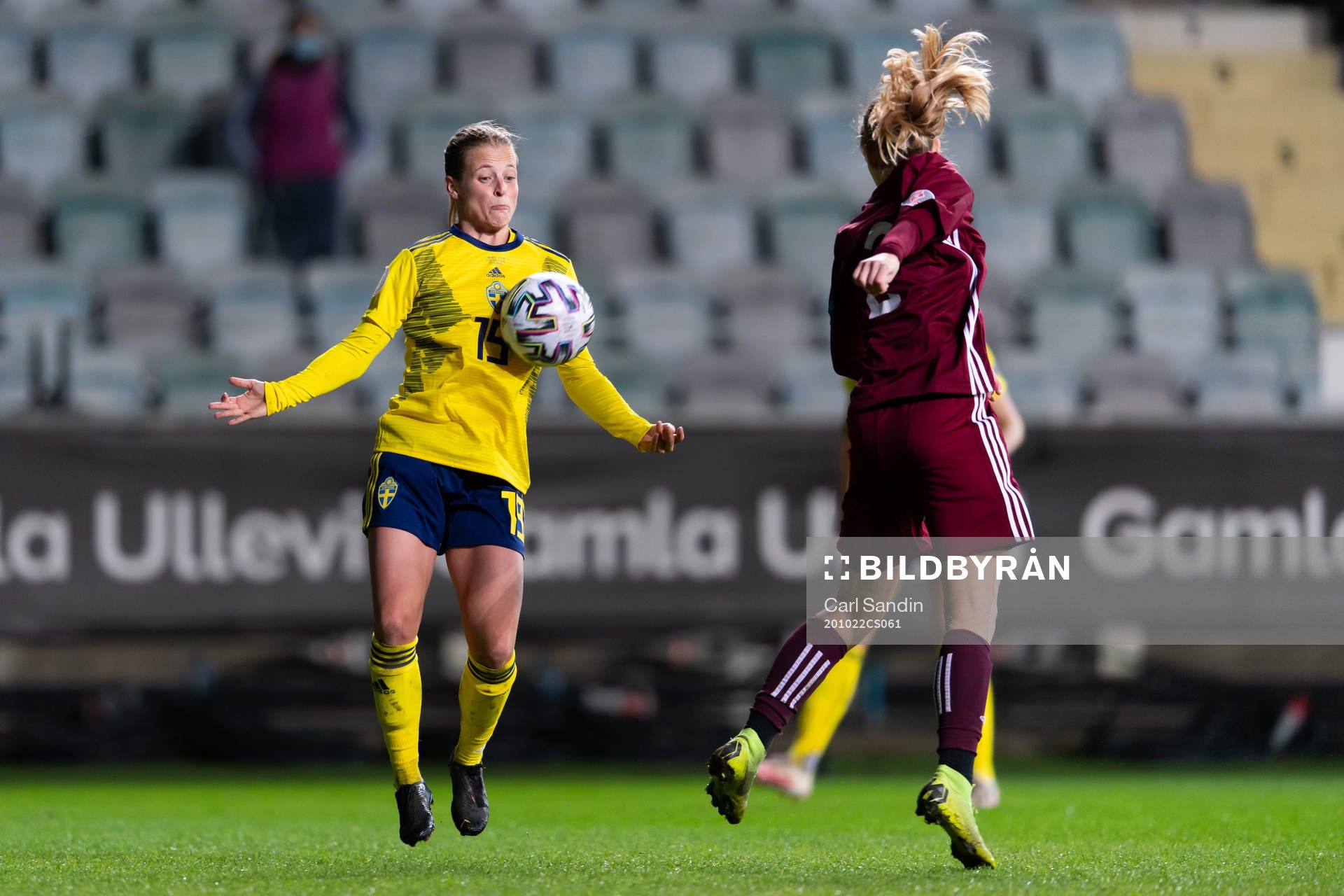 Anna Anvegård of Sweden