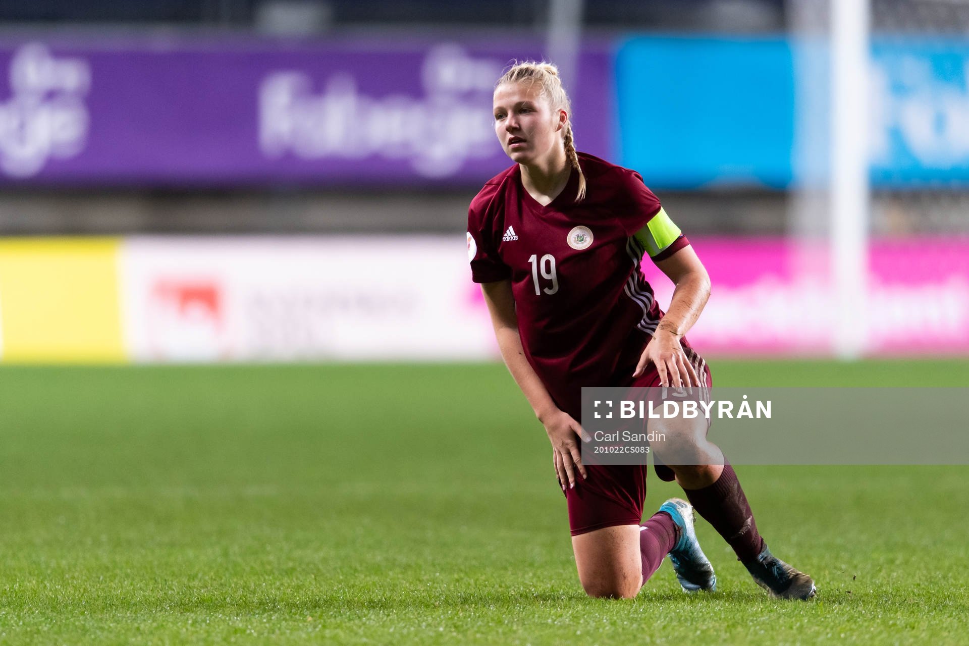 Karlina Miksone of Latvia