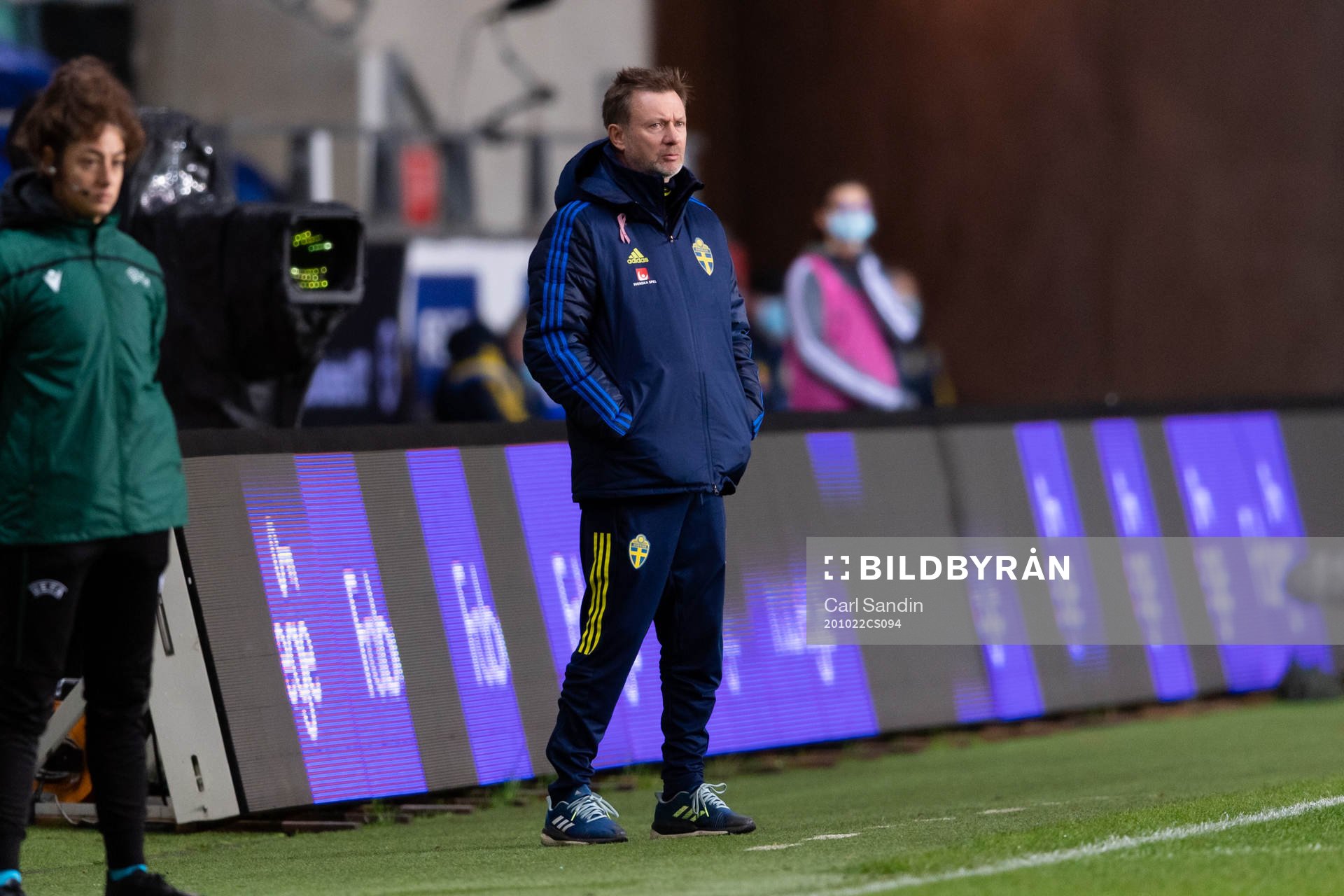 Peter Gerhardsson, head coach of Sweden