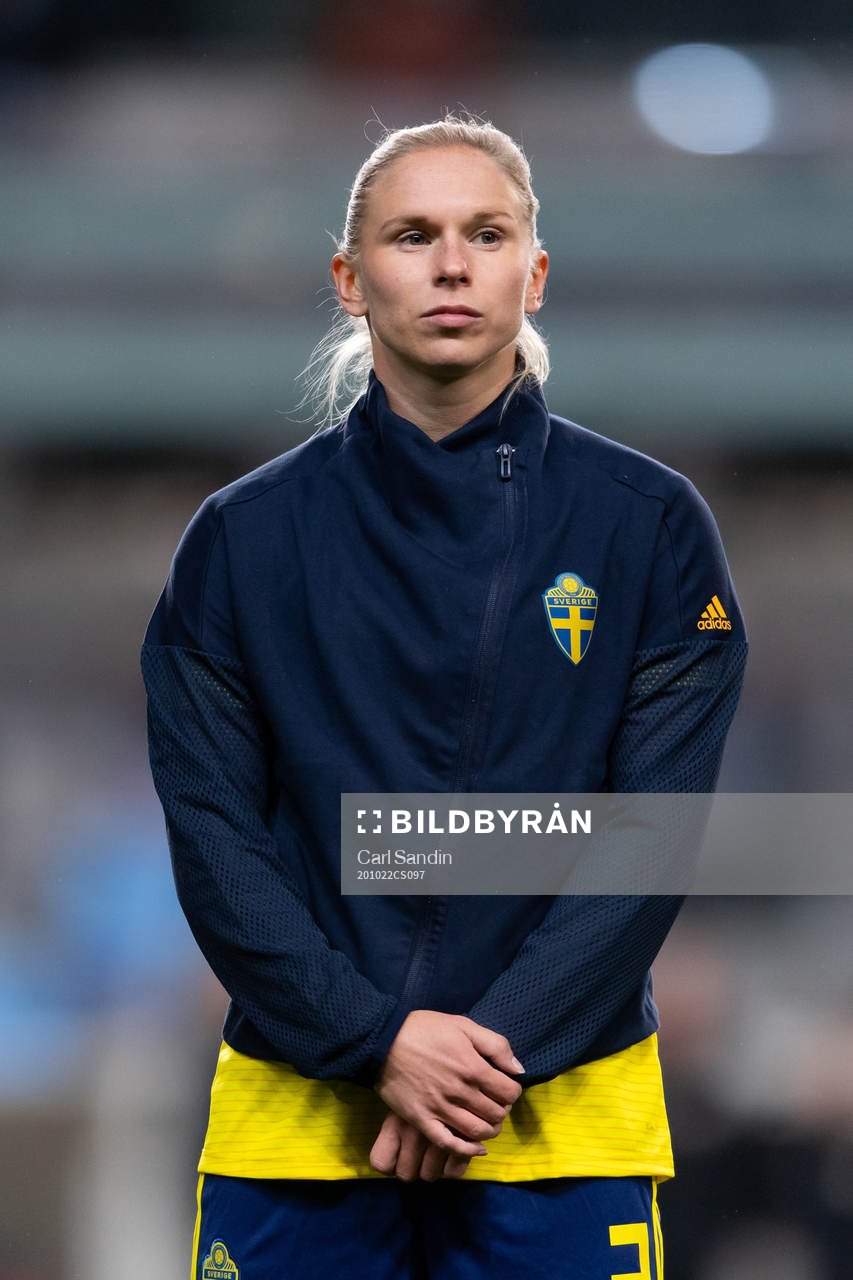 Jonna Andersson of Sweden at lineup