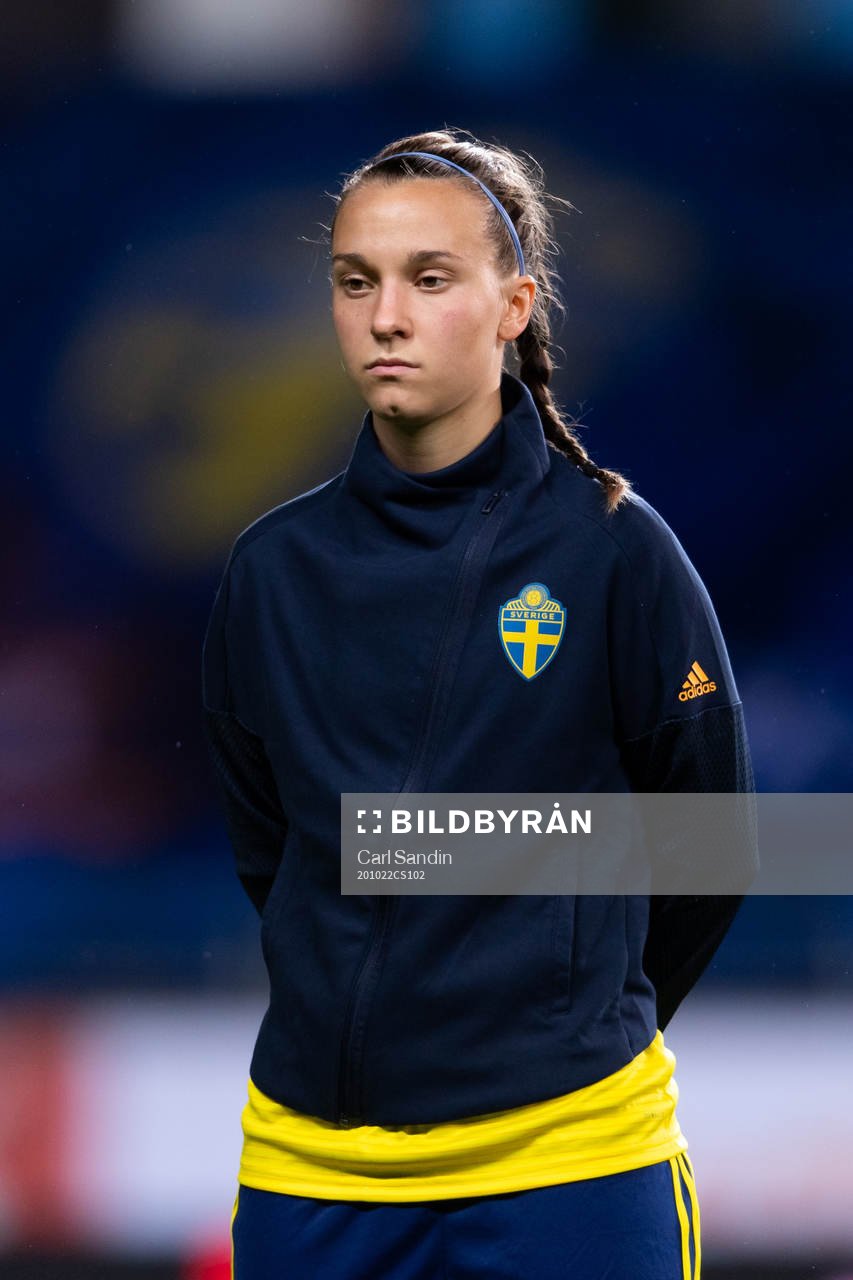 Julia Zigiotti Olme of Sweden at lineup