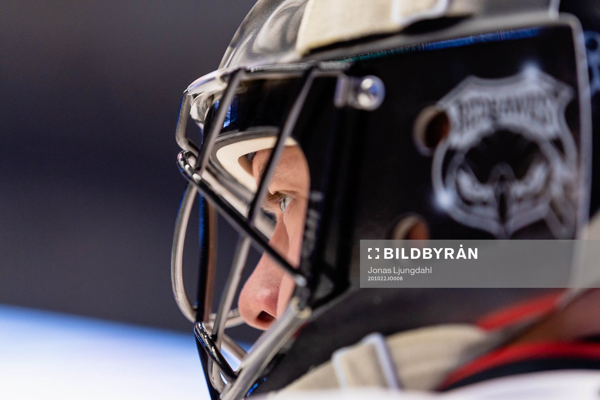 Malmö Redhawks målvakt Oscar Alsenfelt