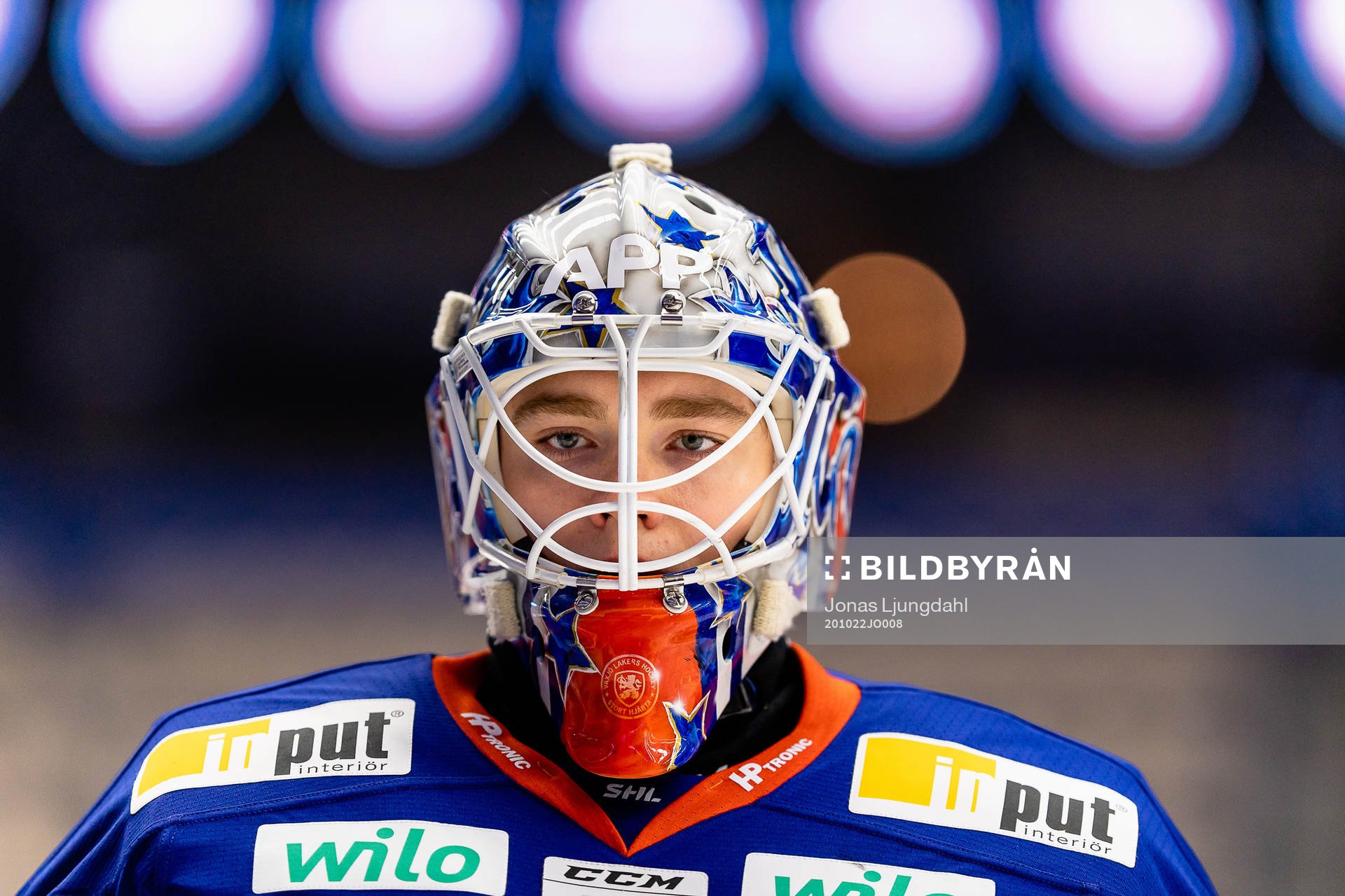 Växjös målvakt Erik Källgren