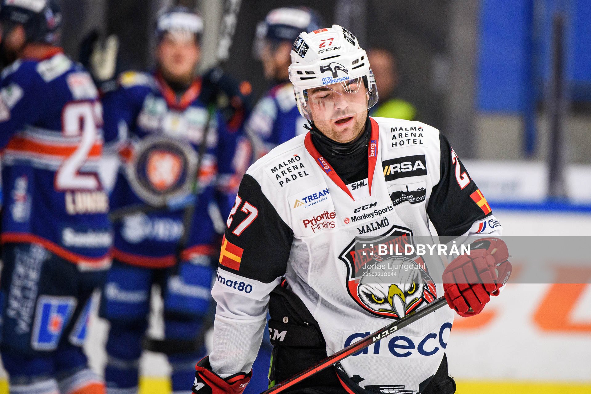 Malmö Redhawks Pontus Westerholm deppar