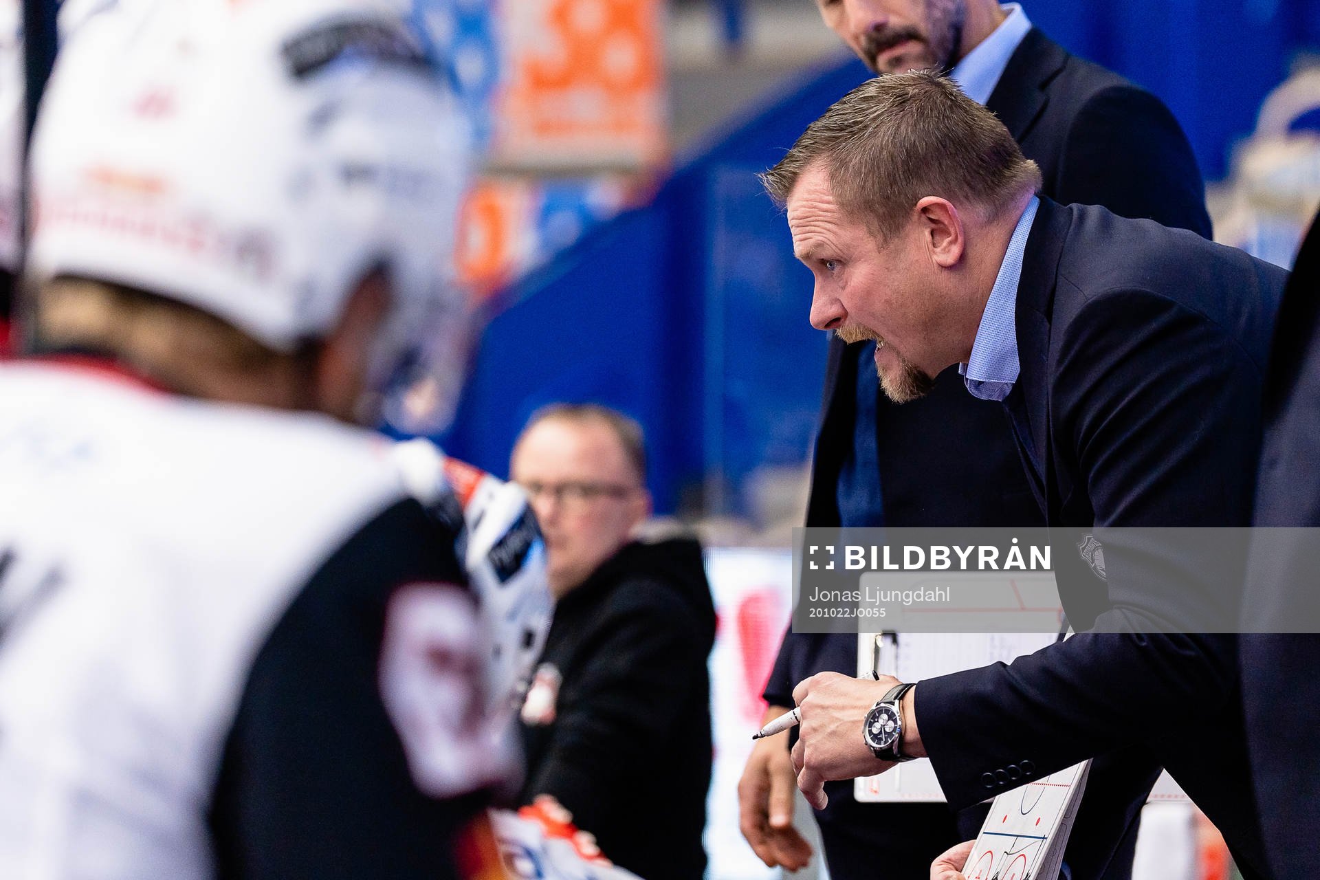 Malmö Redhawks tränare Joakim Fagervall