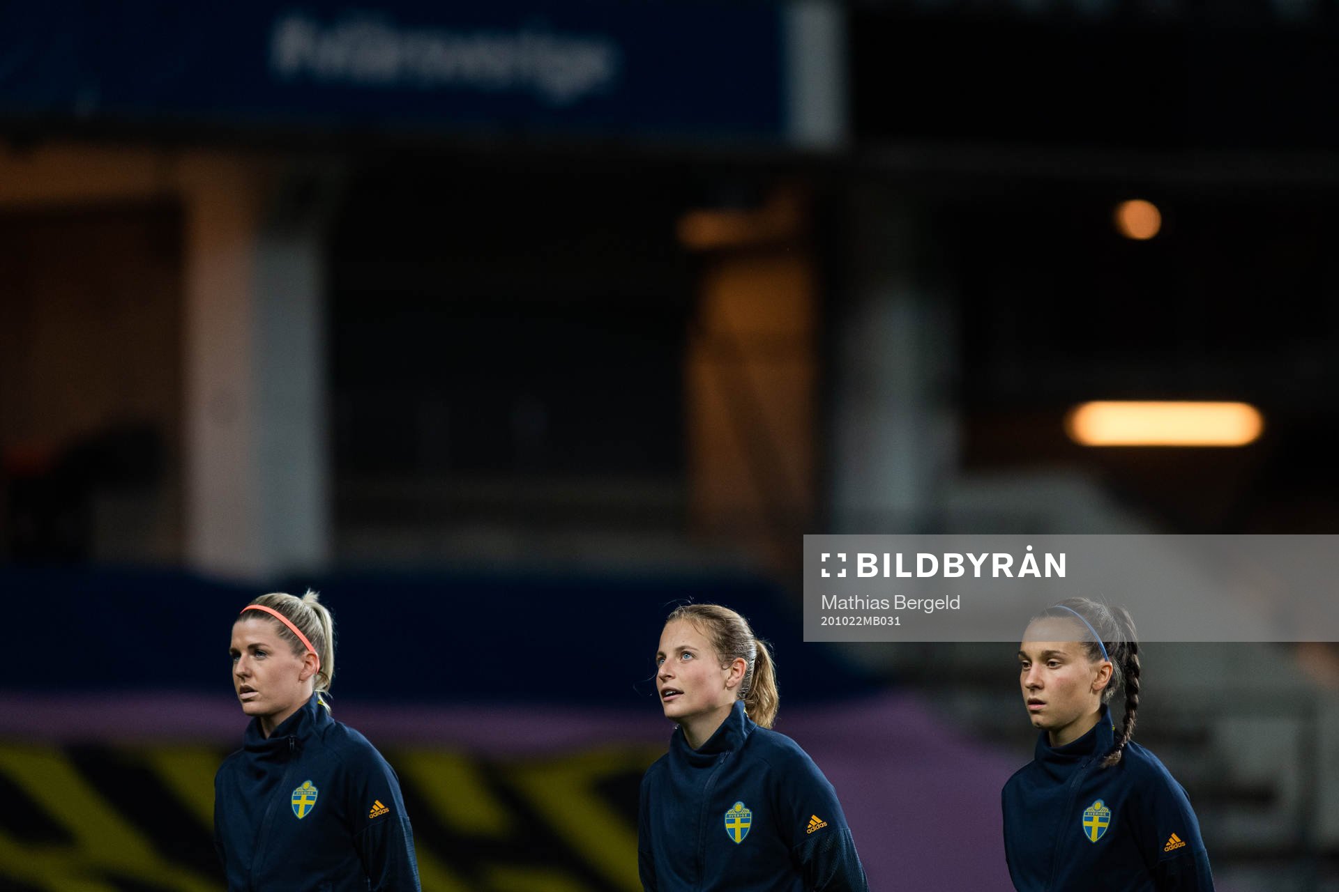 Olivia Schough, Anna Anvegård and Julia Zigiotti Olme of
