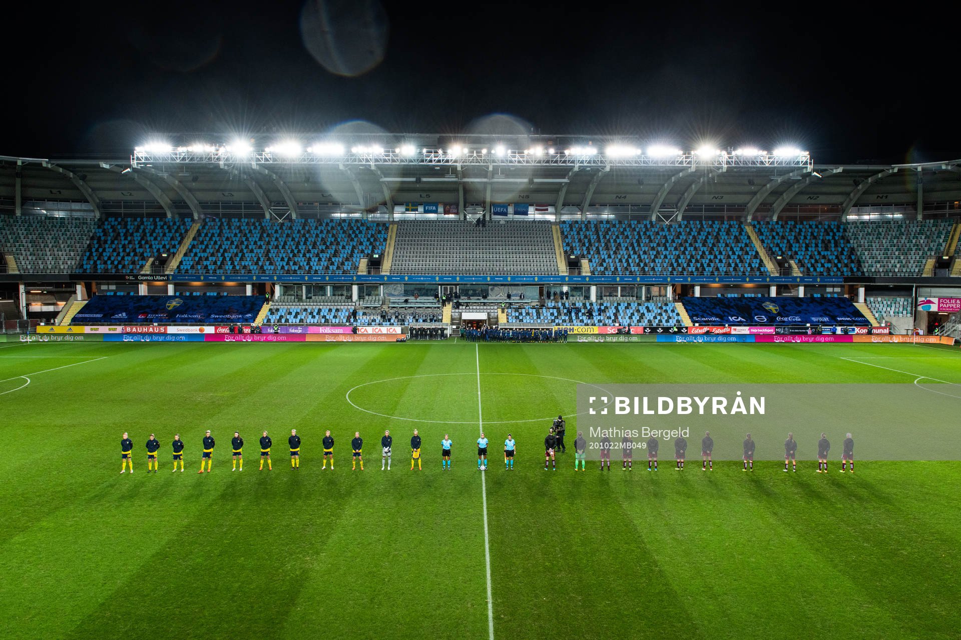 General view of Gamla Ullevi stadium