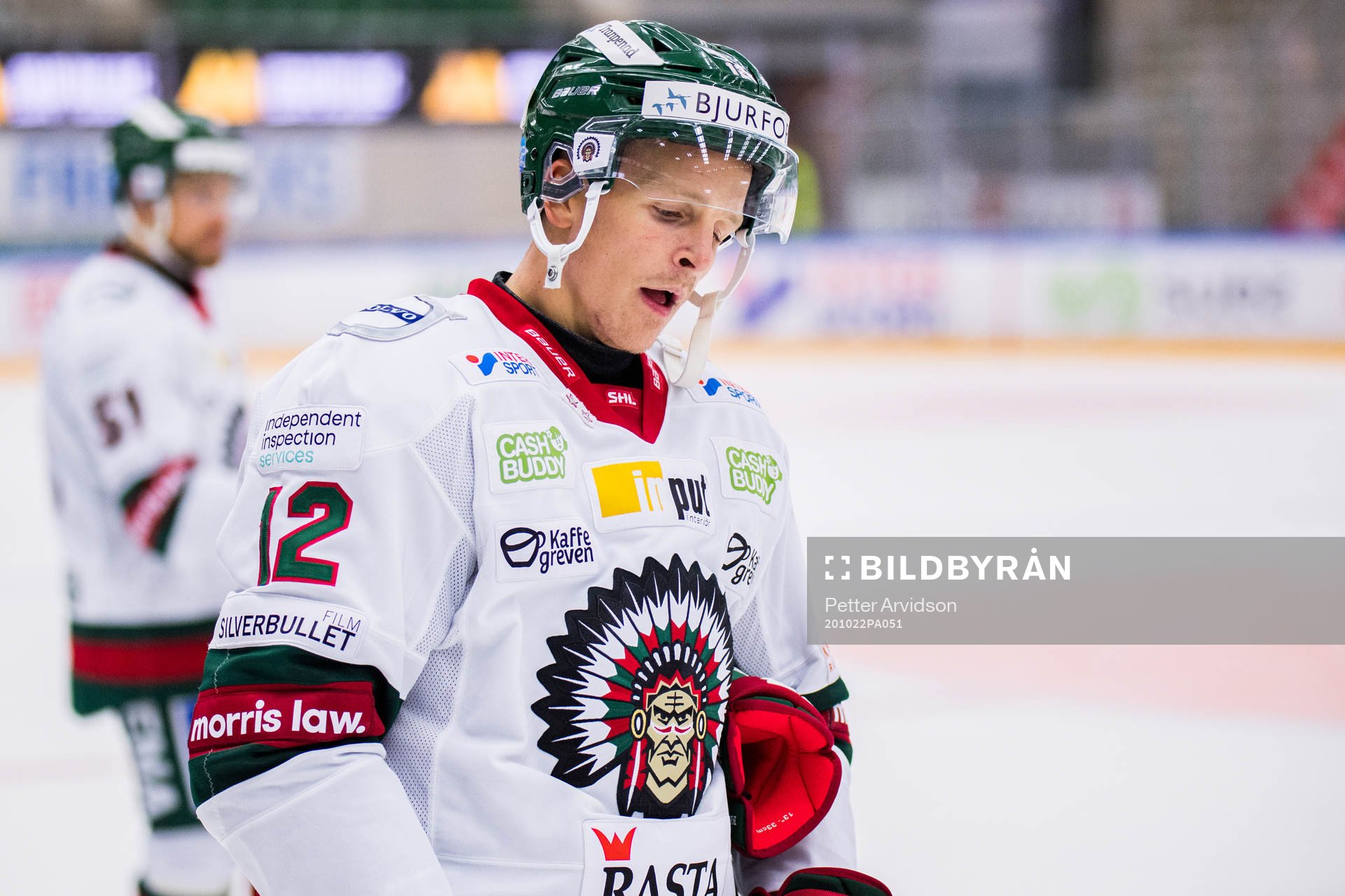 Frölundas Max Friberg deppar