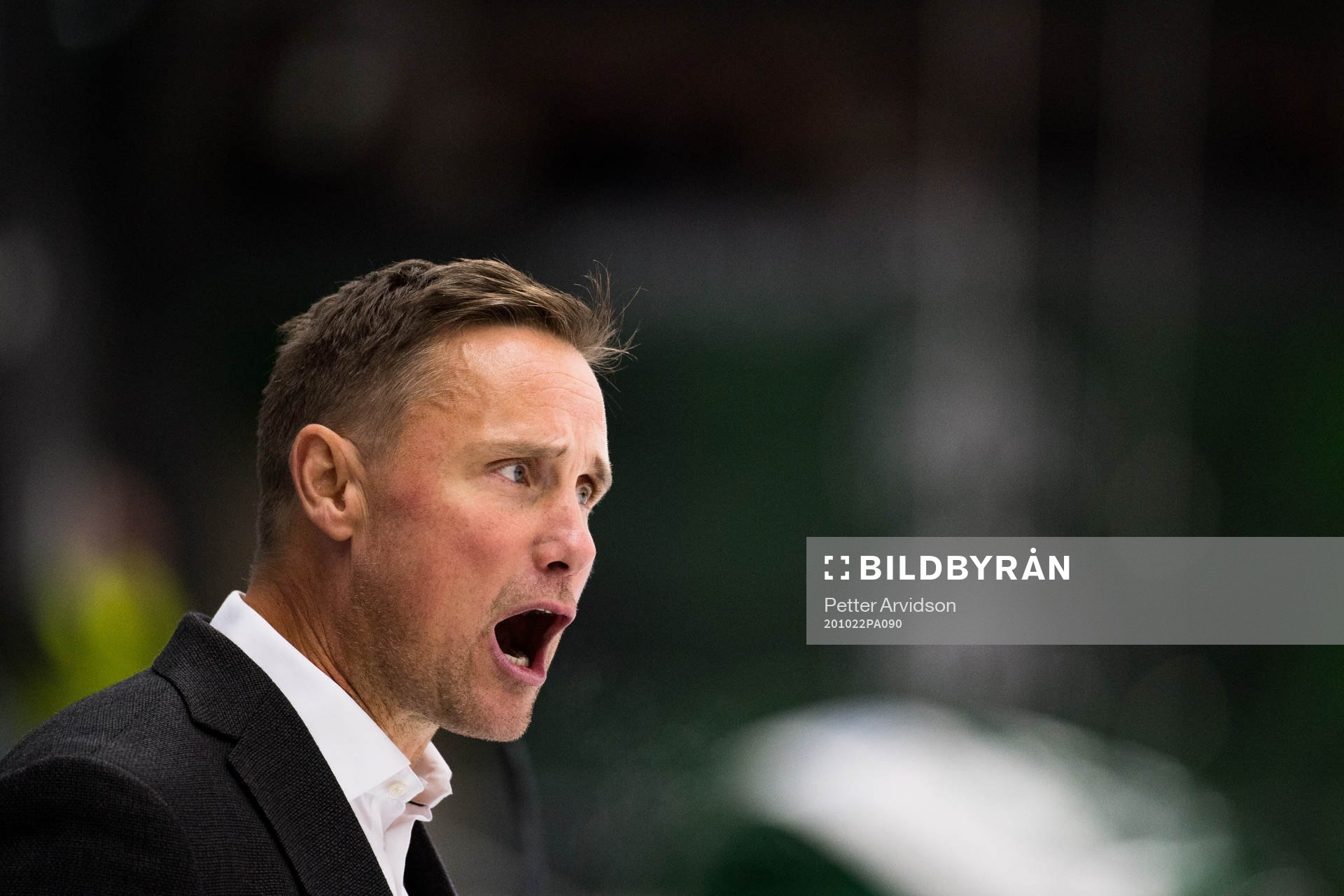 Frölundas tränare Roger Rönnberg