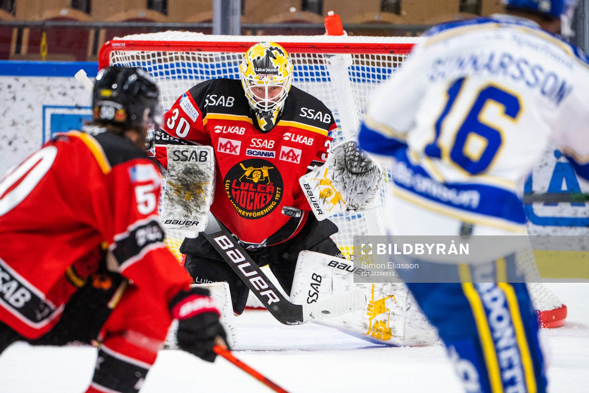 Luleås målvakt David Rautio