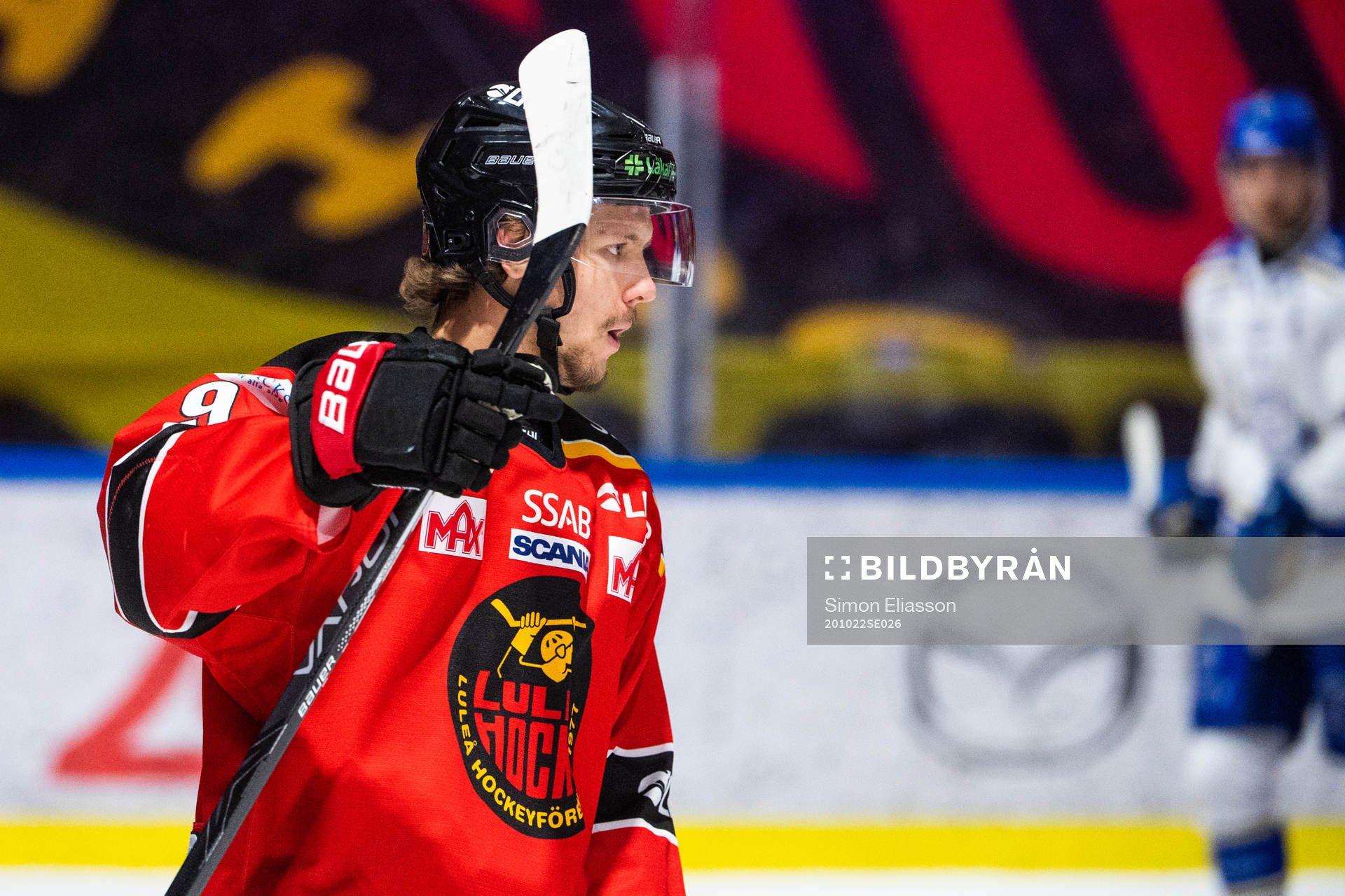 Luleås Victor Berglund jublar
