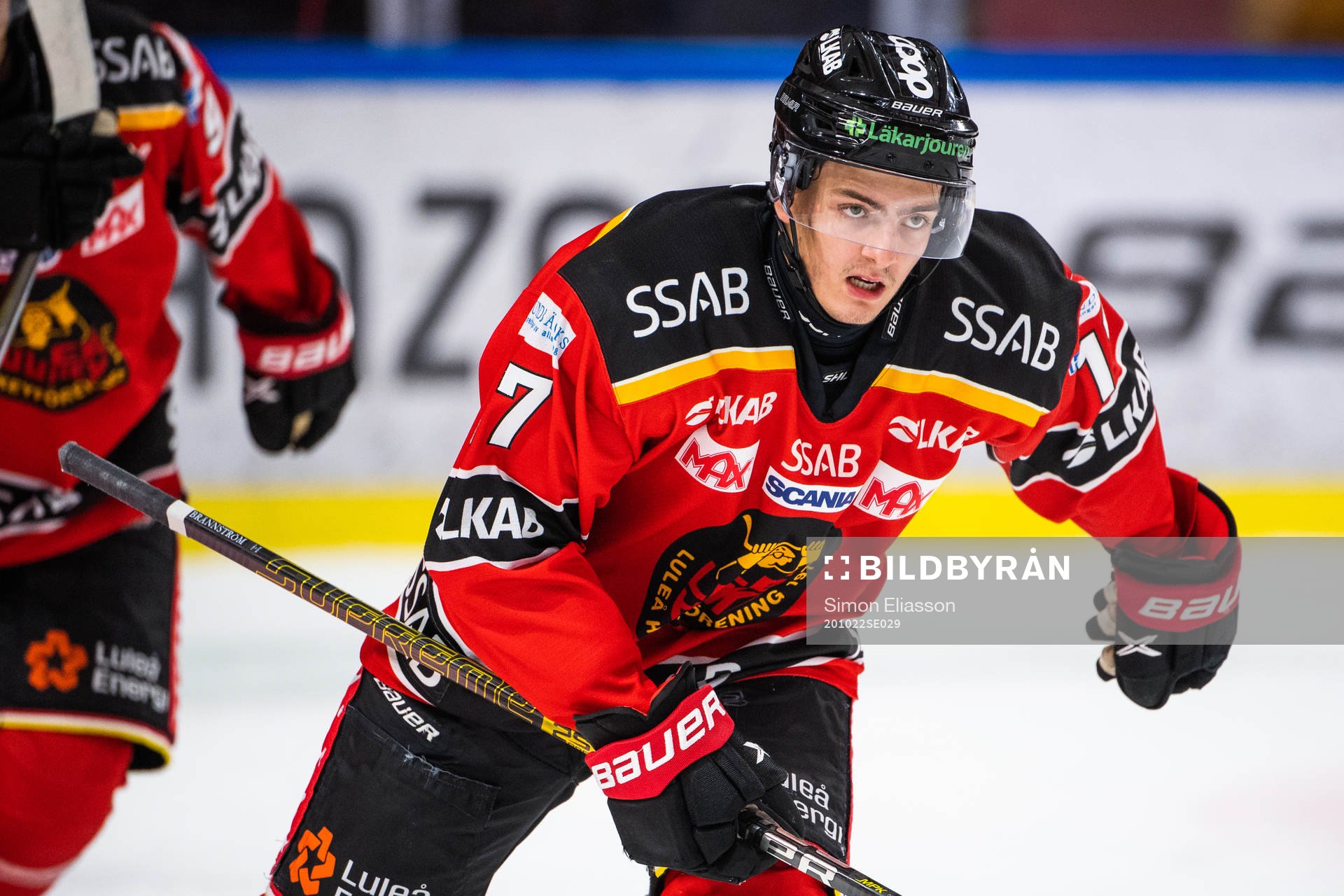 Luleås Isac Brännström jublar