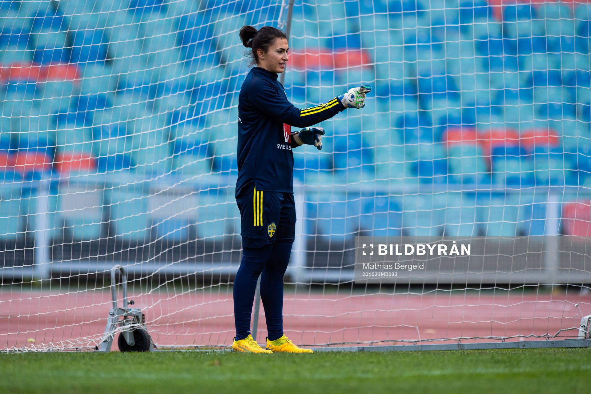 Goalkeeper Zecira Musovic