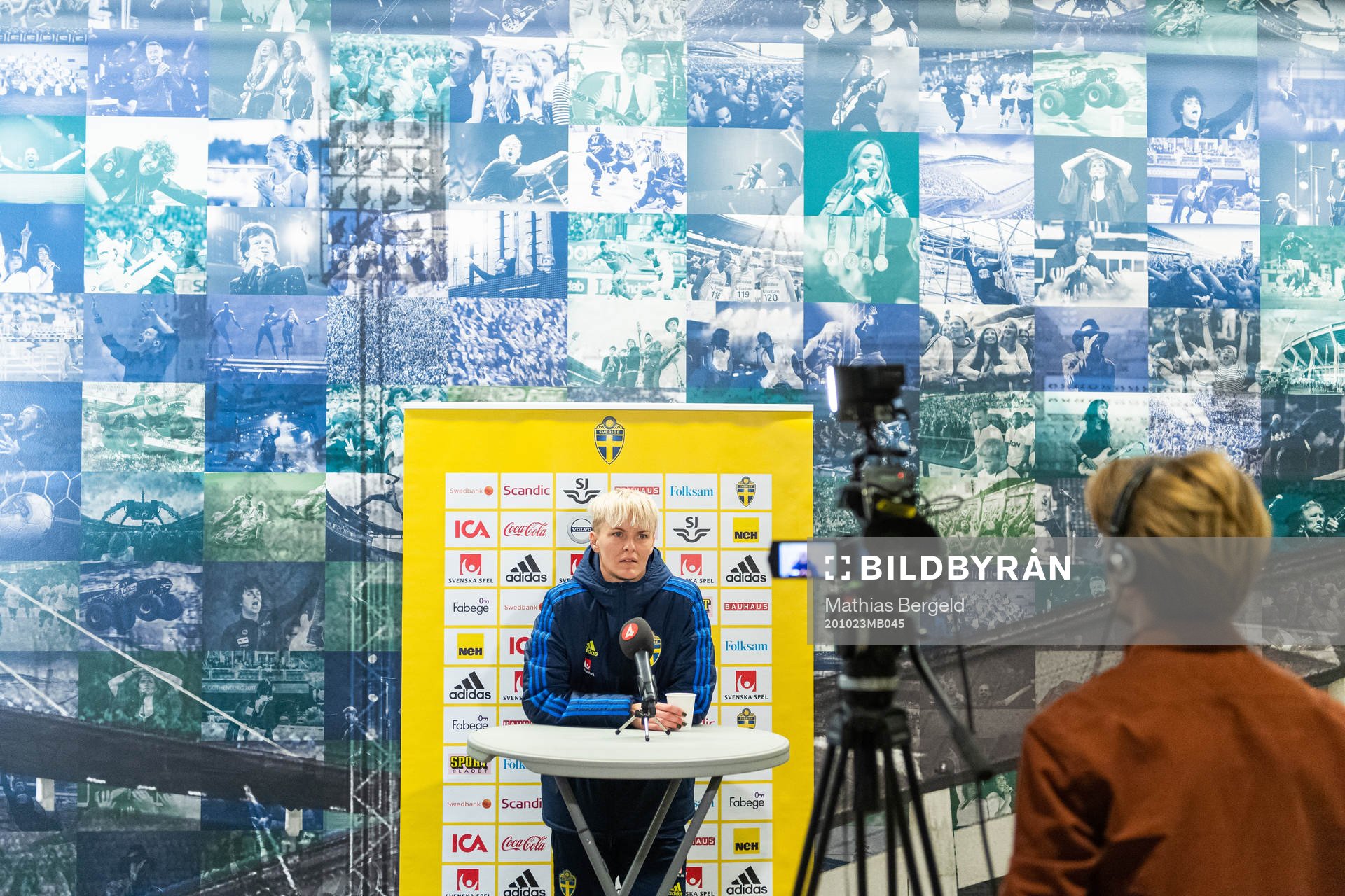 Nilla Fischer is interviewed