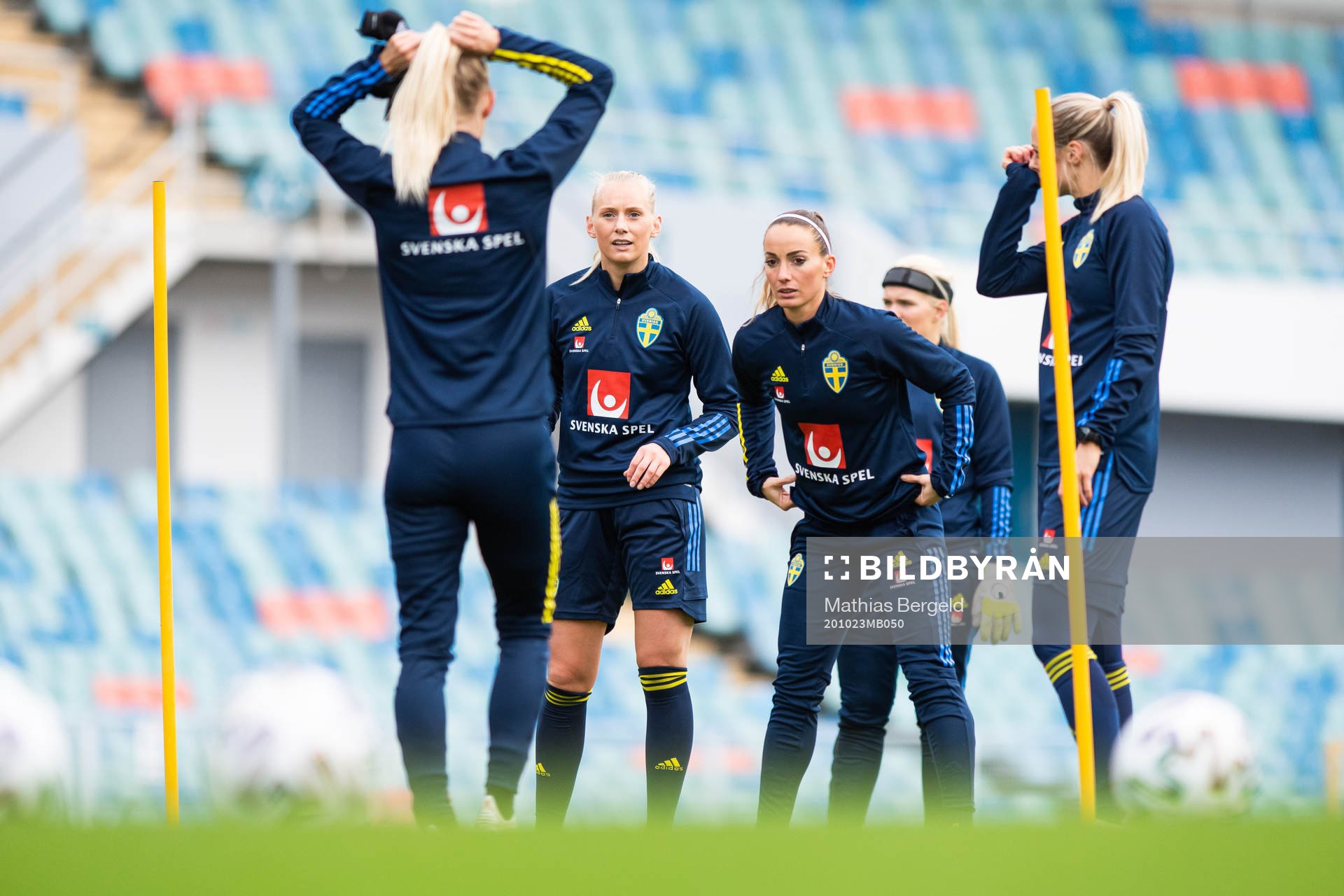 Stina Blackstenius and Kosovare Asllani