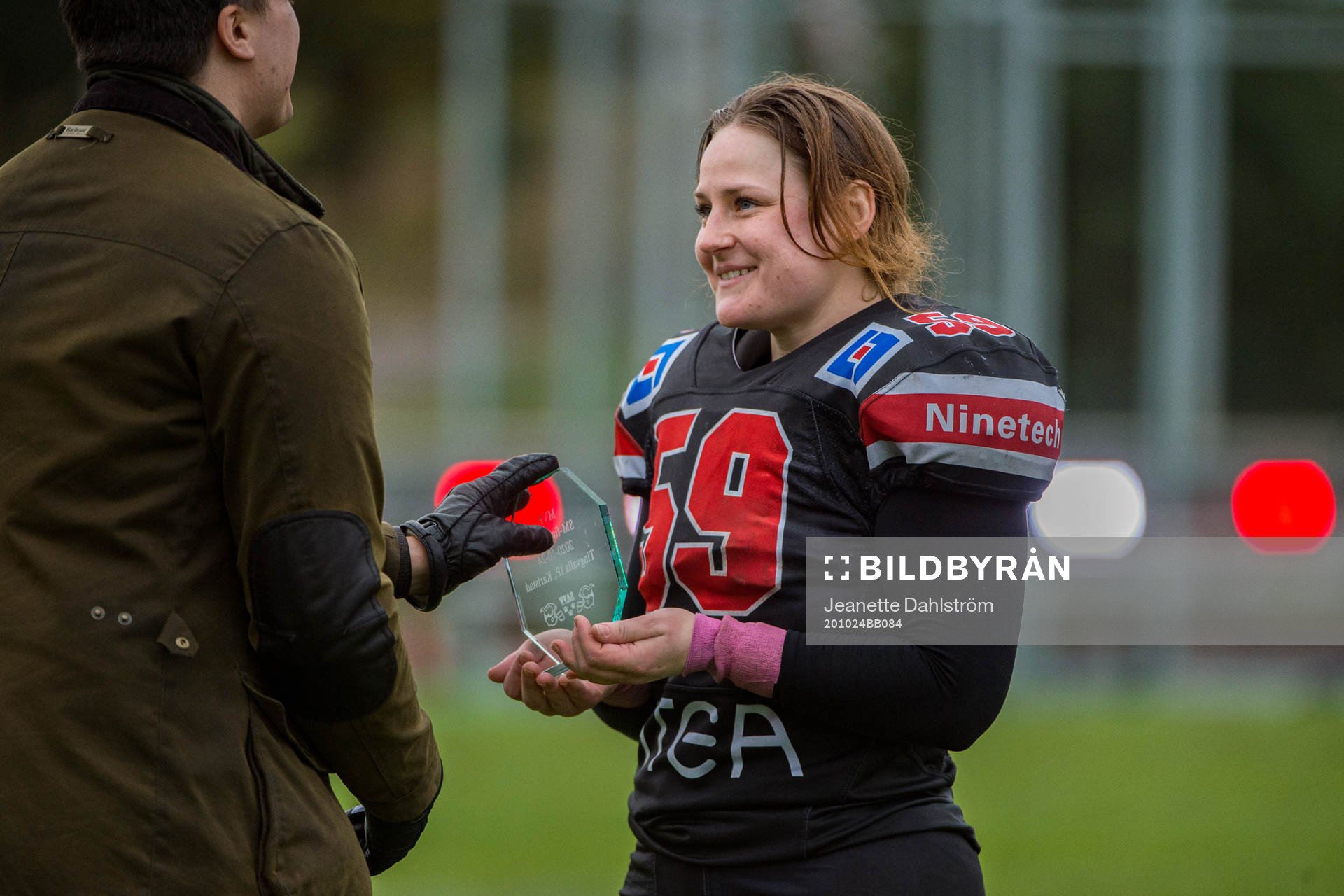 Carlstad Crusaders Elin Thimfors får pris