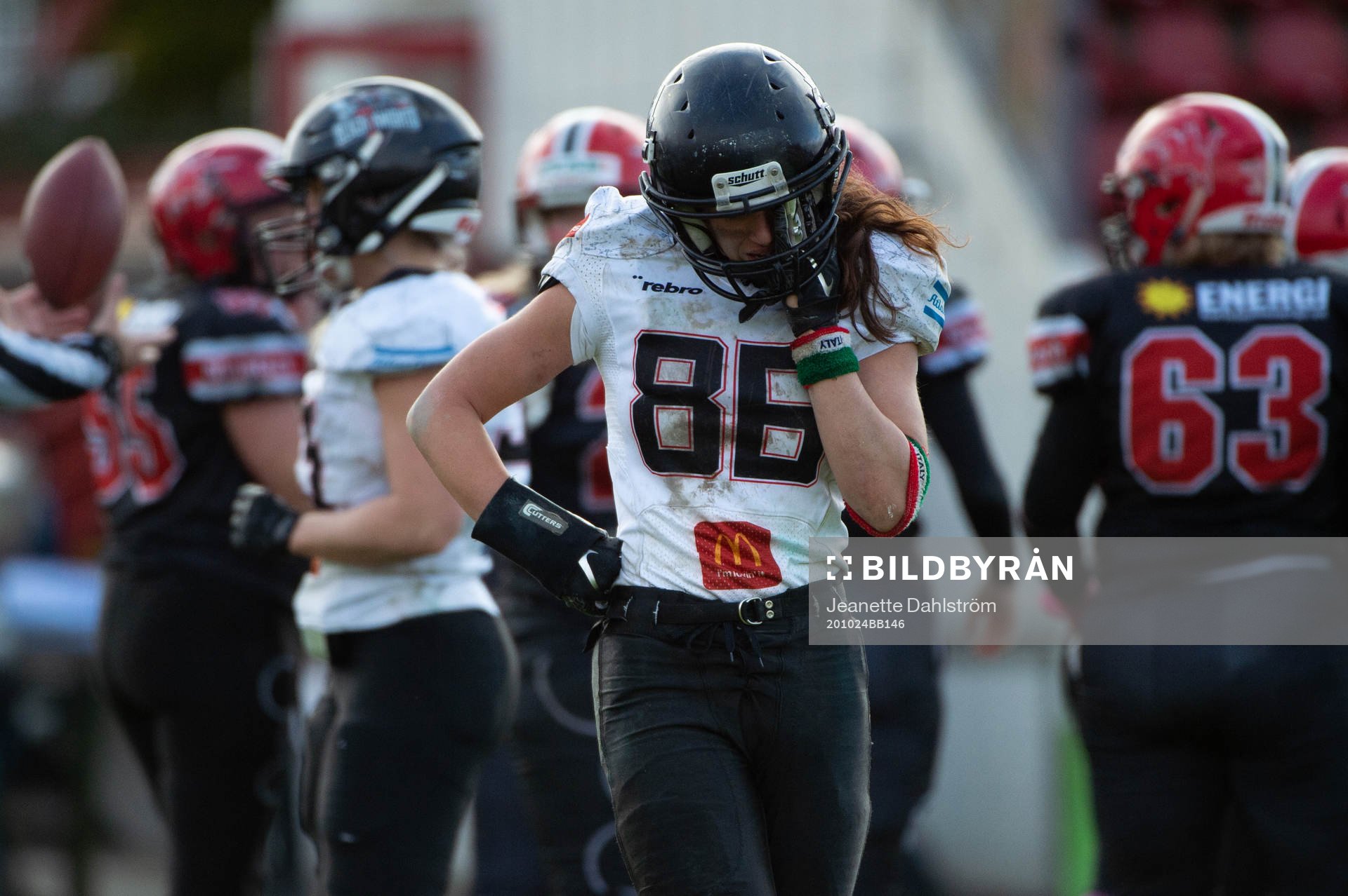 Örebro Black Knights Isabella Pelonzi deppar