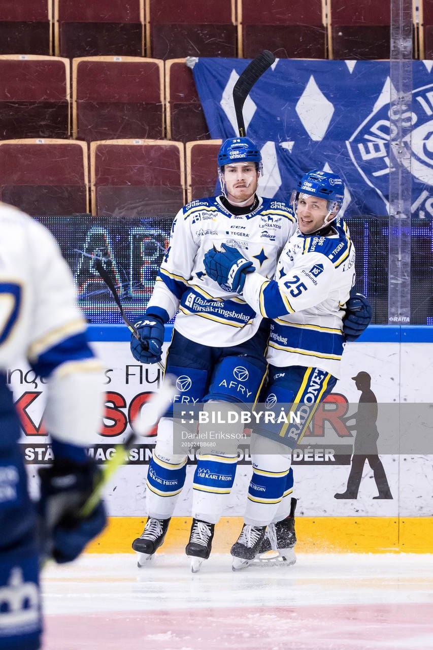 Leksands Peter Cehlarik jubel