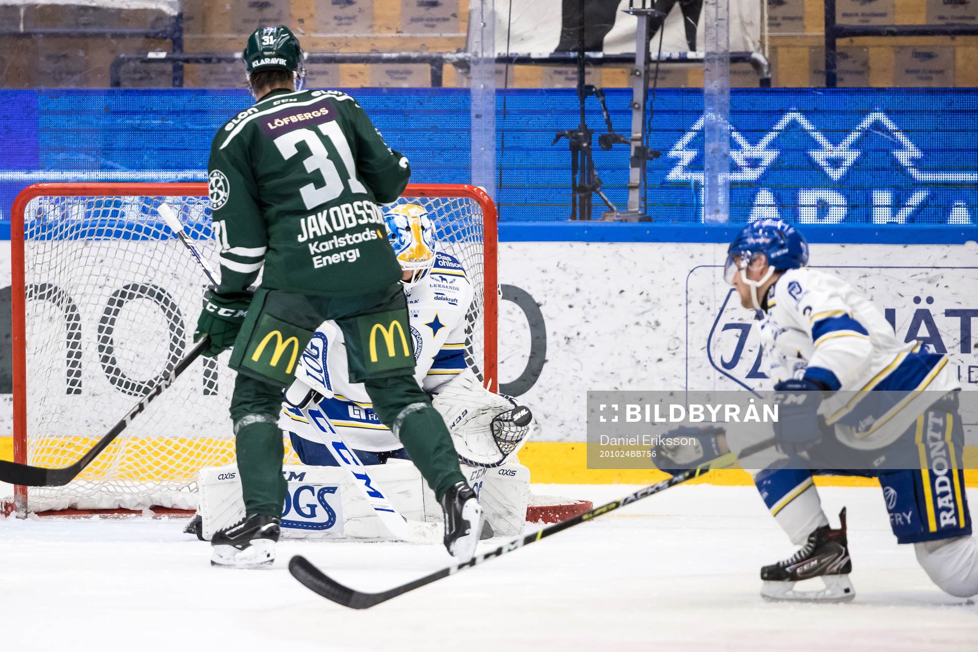 Leksands målvakt Janne Juvonen