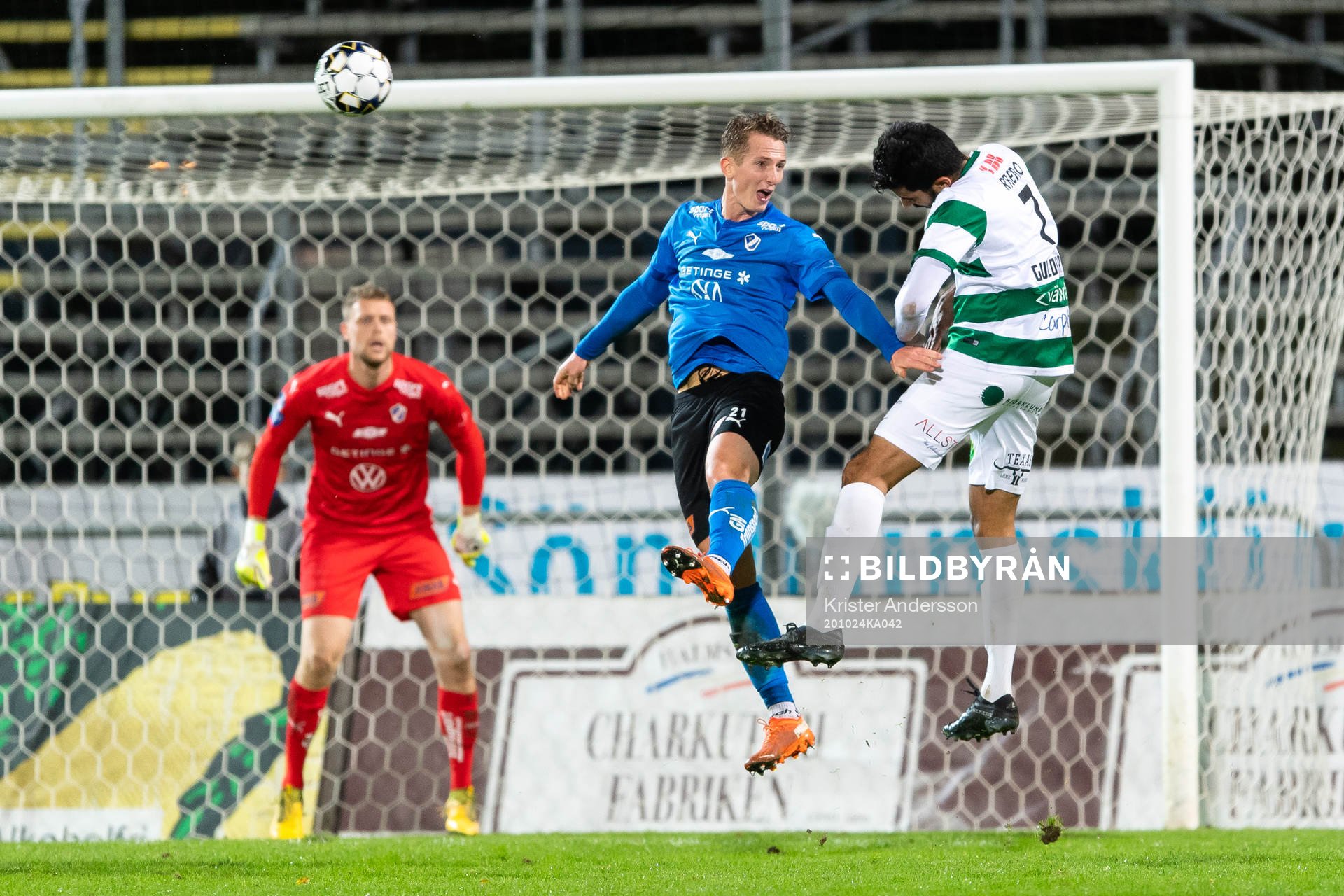 Halmstads Andreas Bengtsson och Västerås Pedro Ribeiro