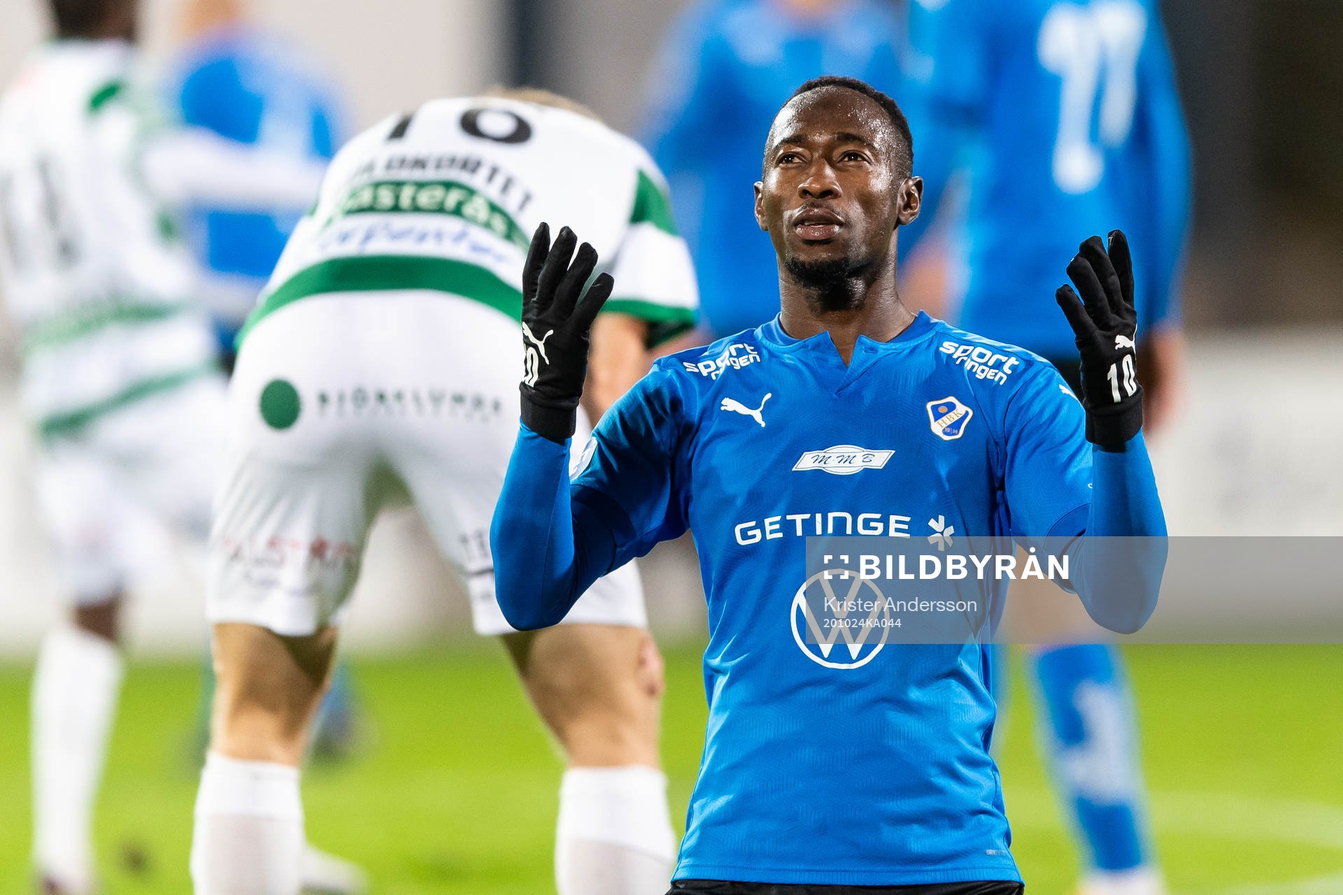 Halmstads Sadat Karim jublar