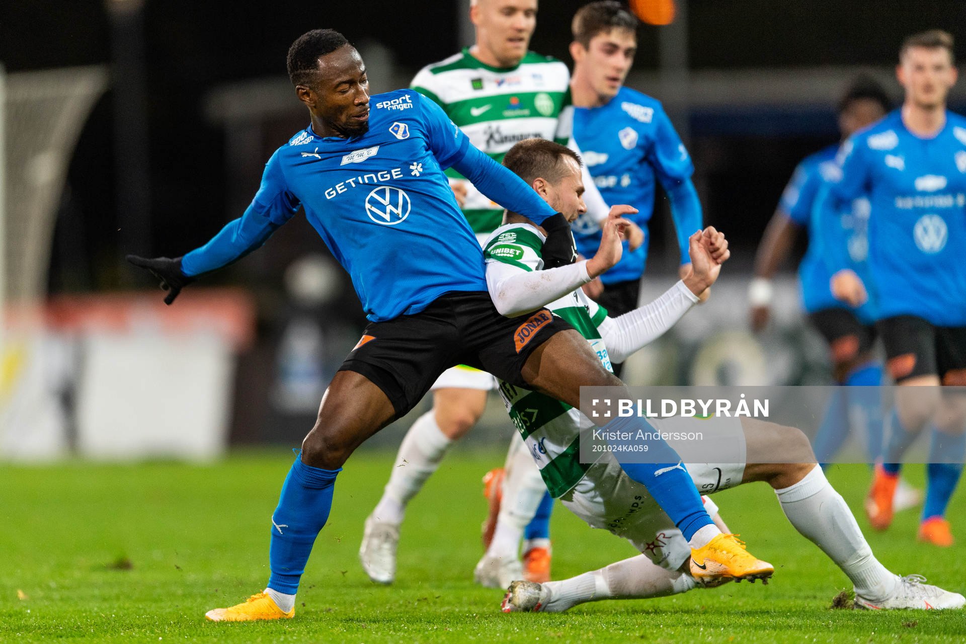 Halmstads Sadat Karim och Västerås Viktor Prodell