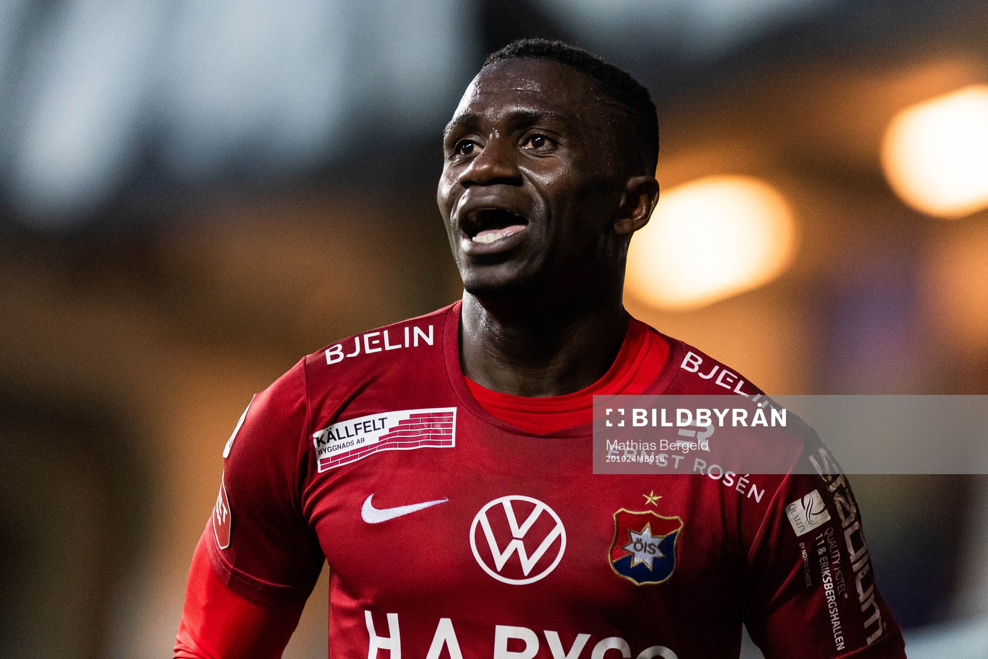 Örgrytes Babacarr Jobe jublar