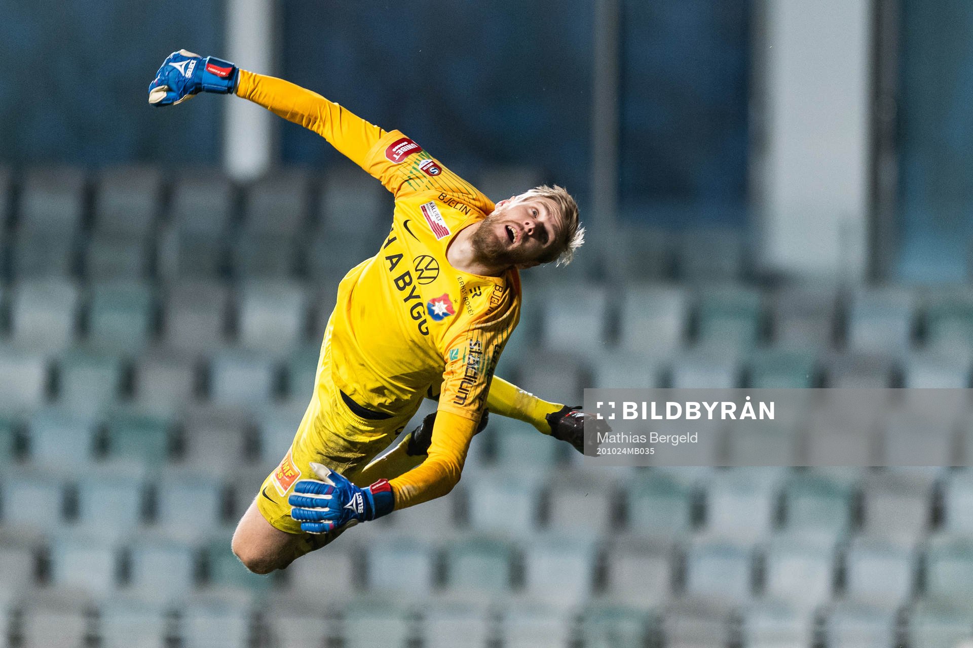 Örgrytes målvakt Fredrik Andersson