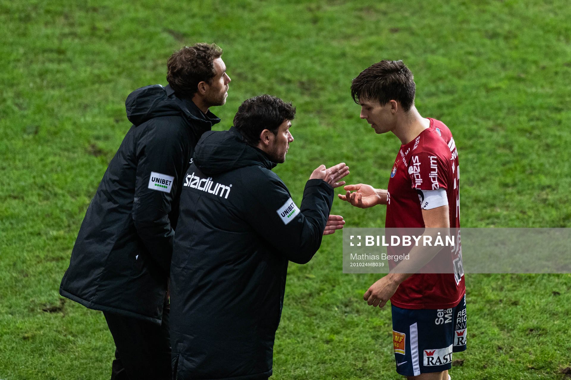 Örgrytes assisterande tränare Johan Elmander och tränare