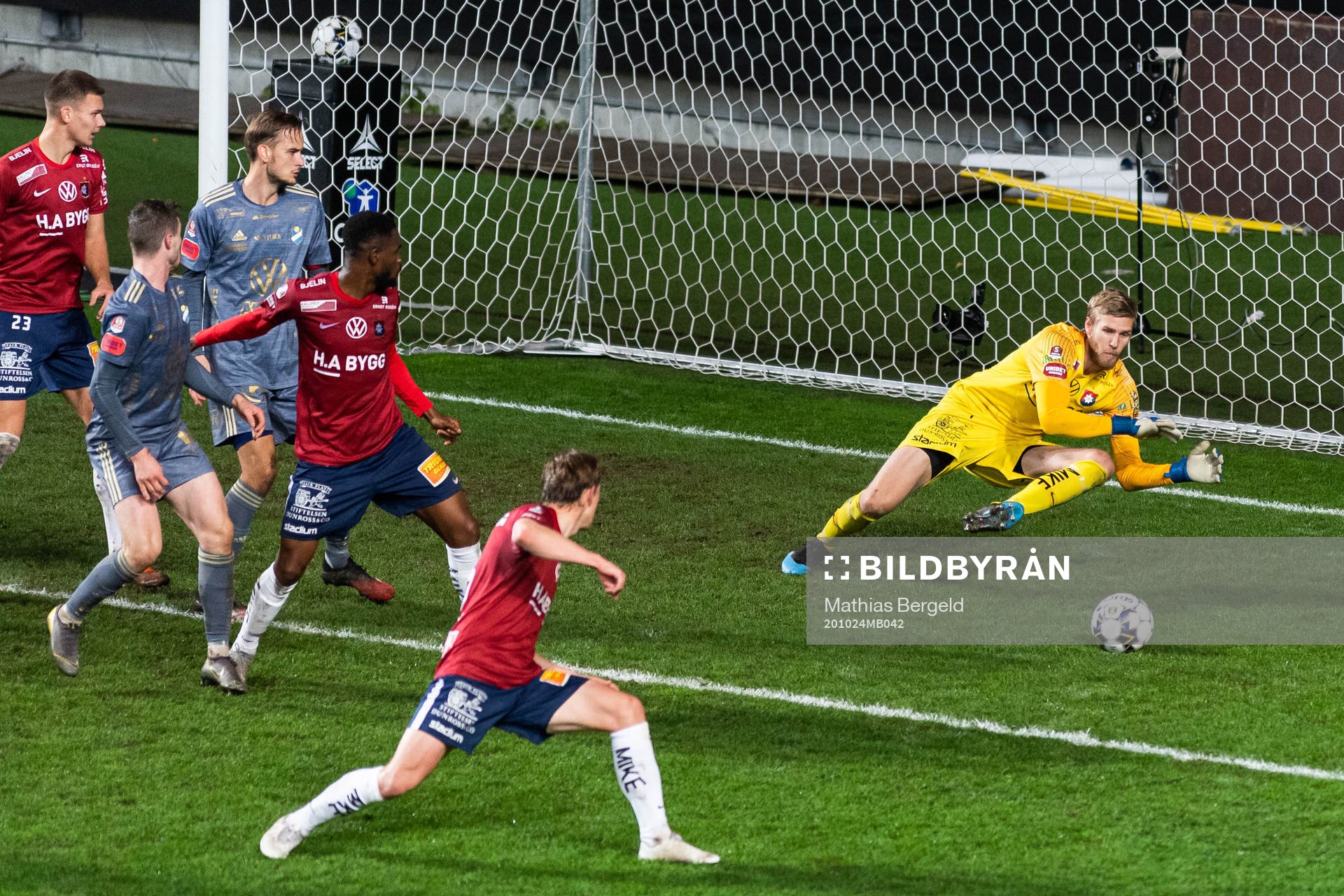 Örgrytes målvakt Fredrik Andersson