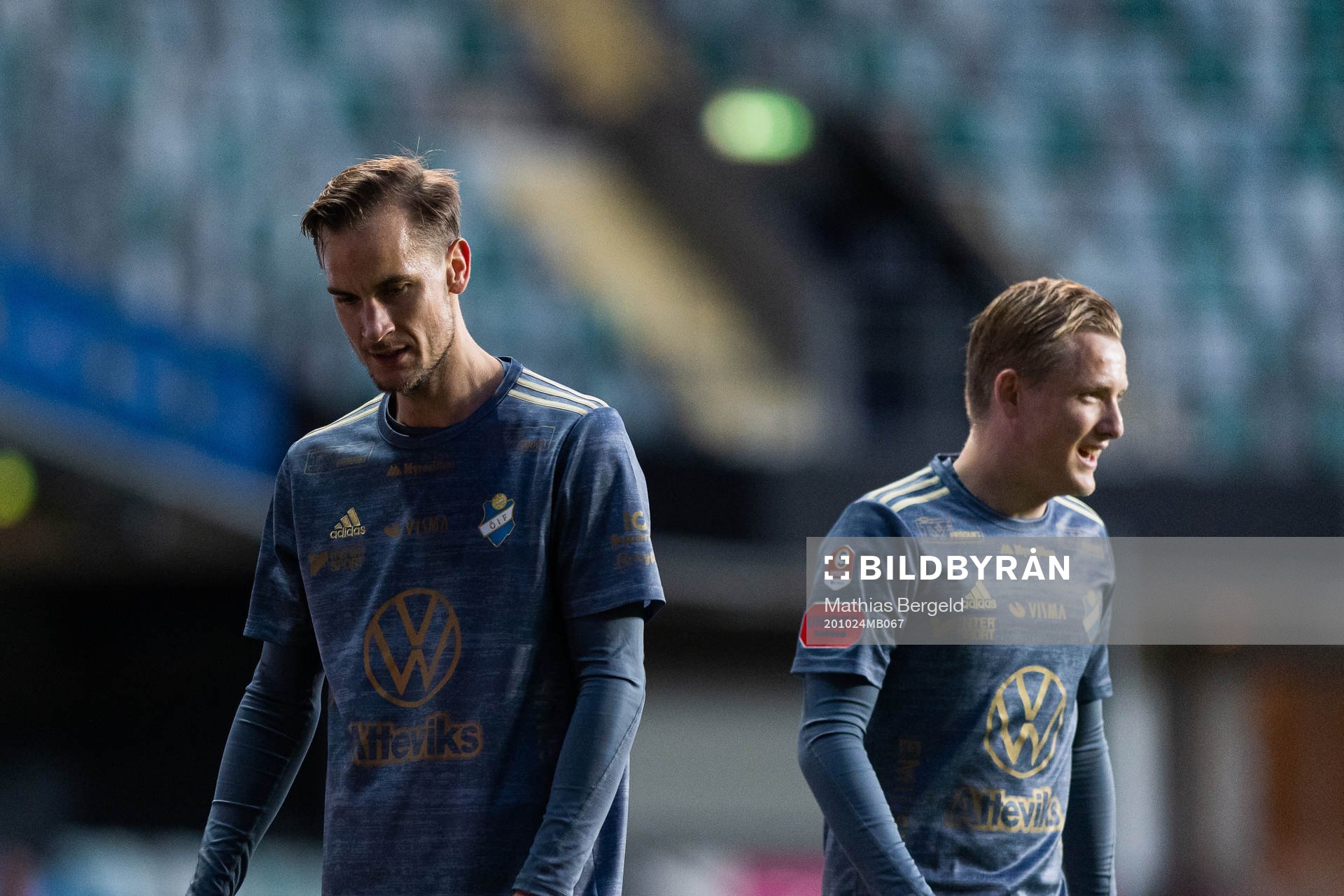 Östers Månz Berg och Billy Nordström deppar