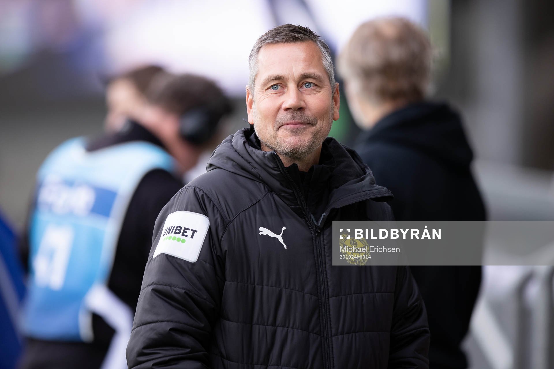 Mjällbys tränare Marcus Lantz