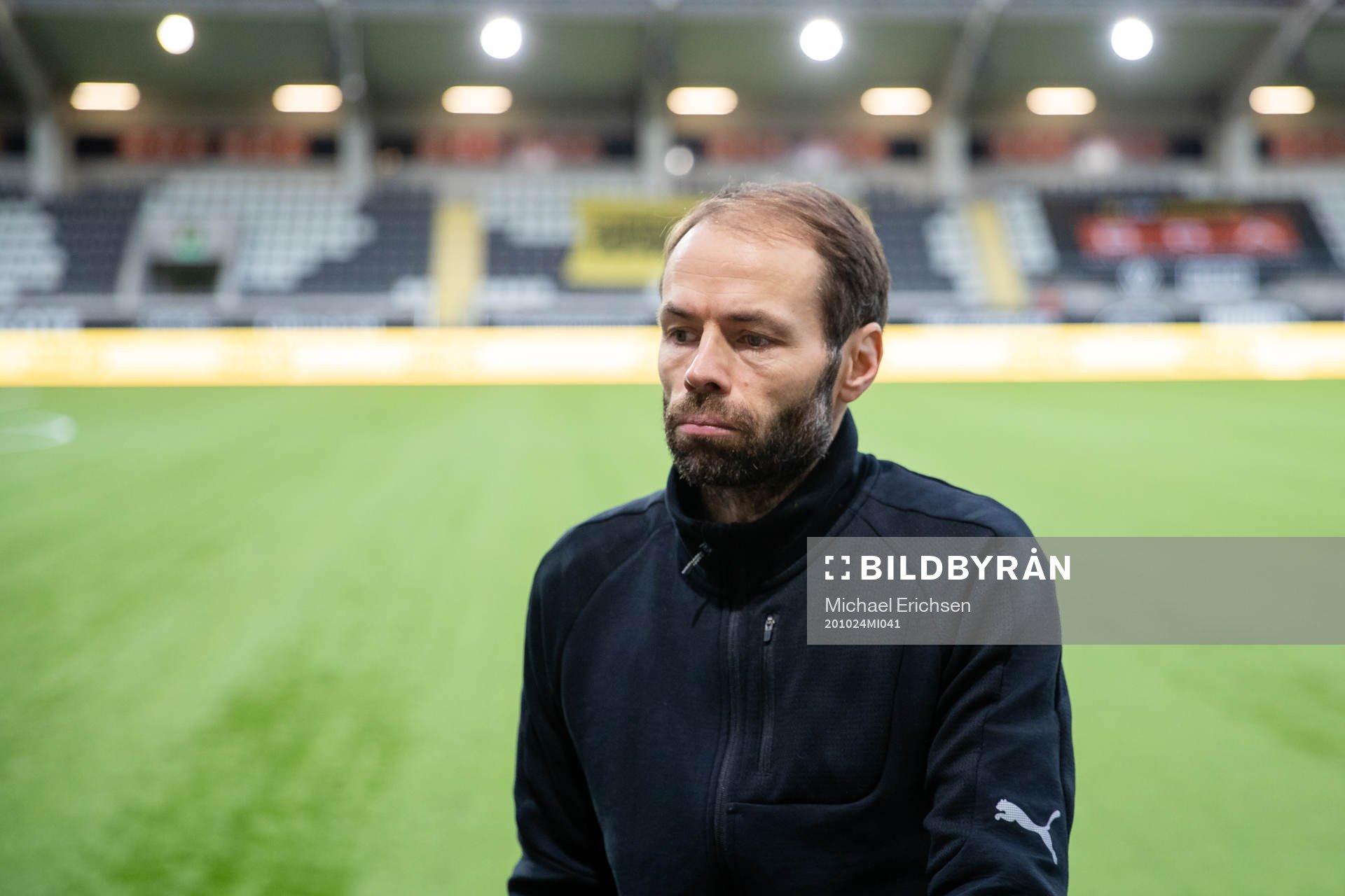 Häckens tränare Andreas Alm
