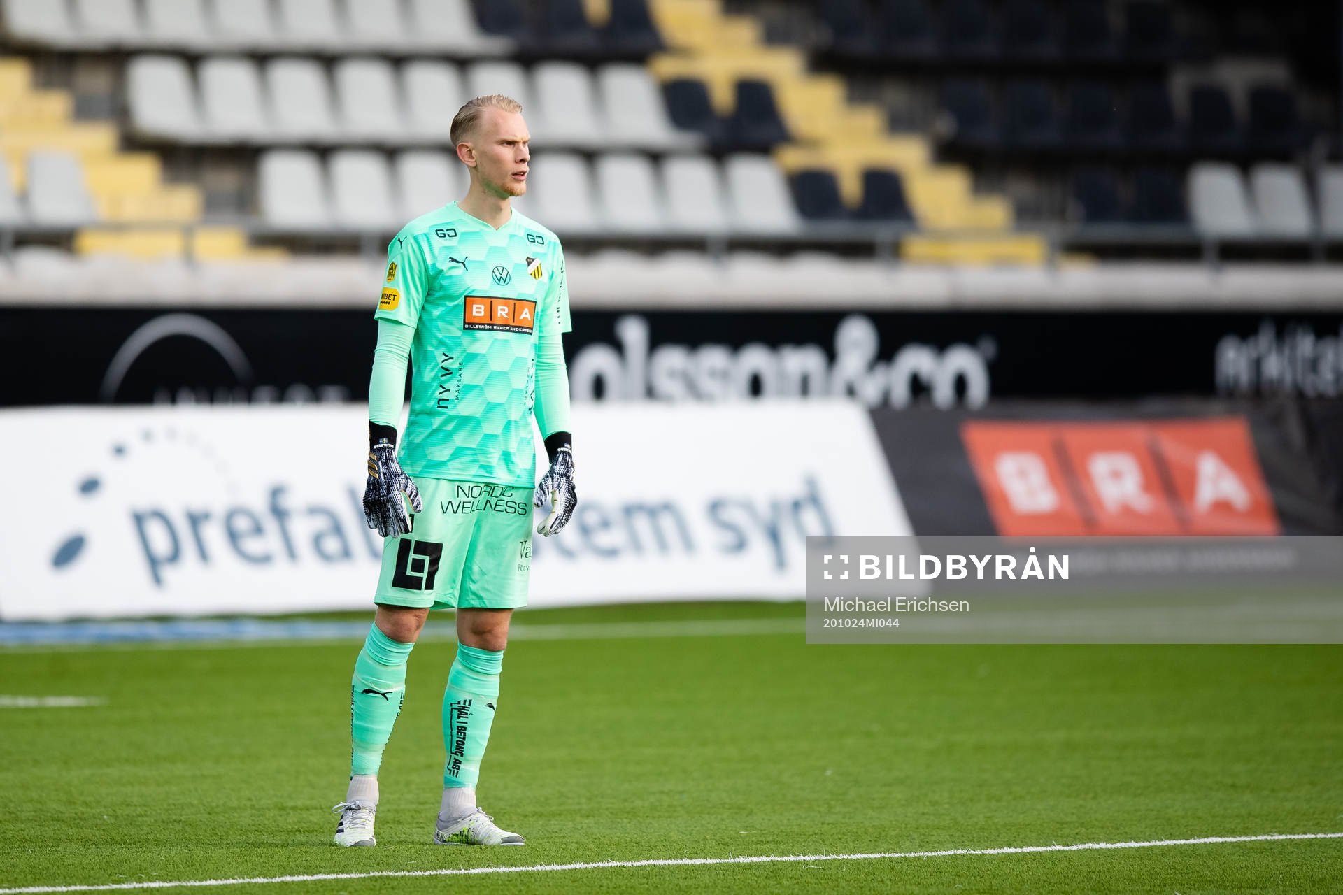 Häckens målvakt Pontus Dahlberg