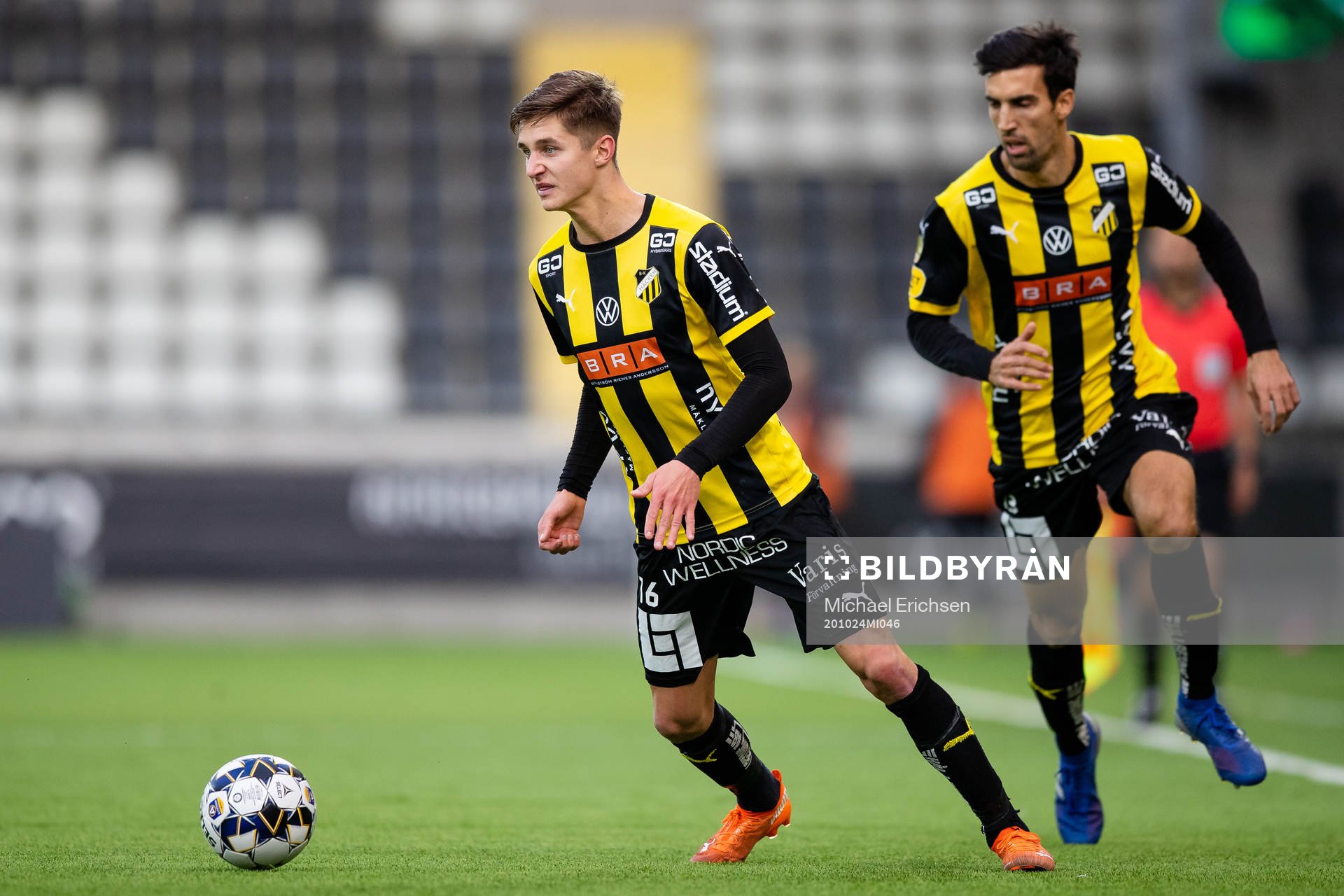 Häckens Leo Bengtsson och Nikola Gulan