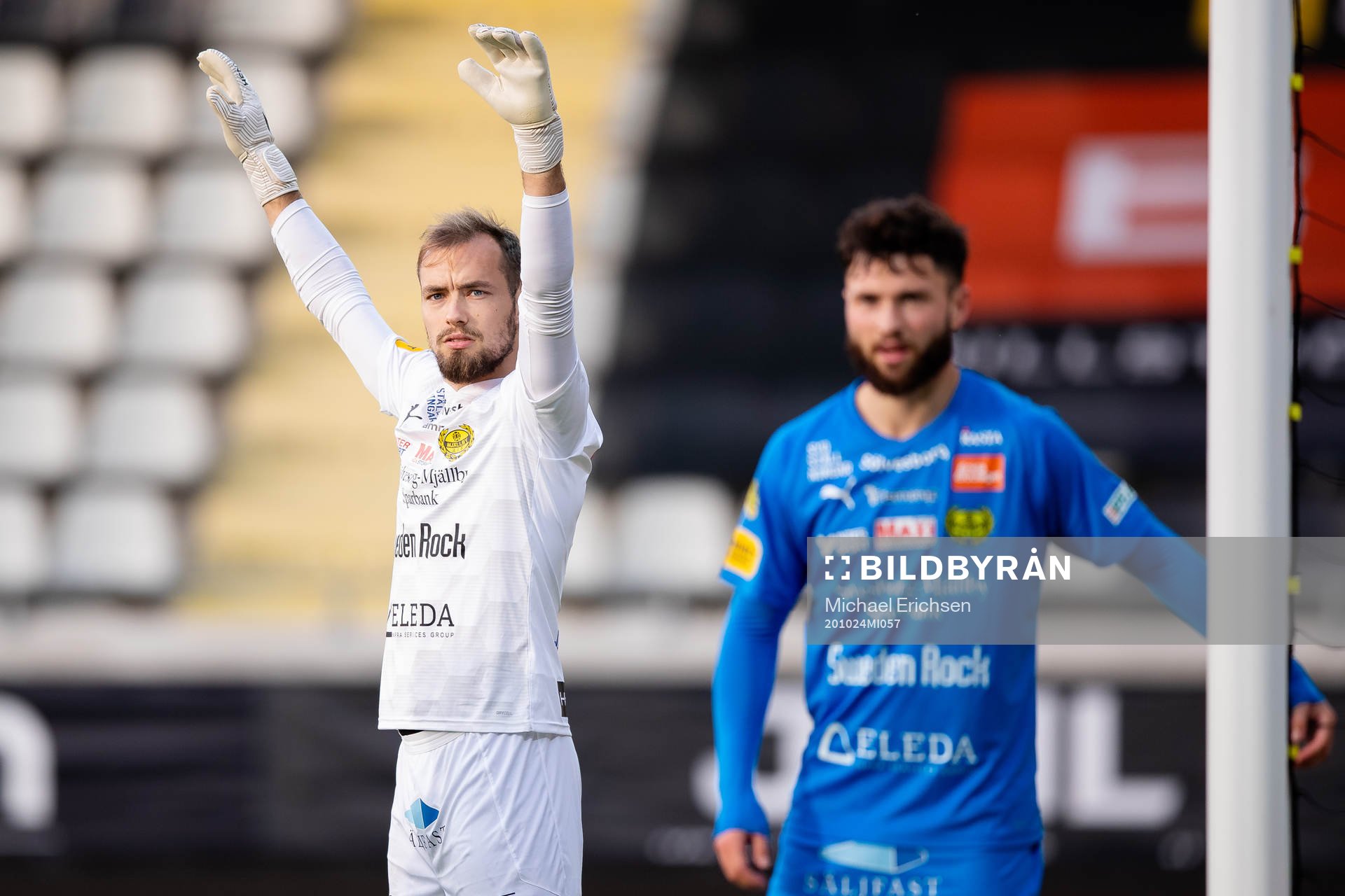 Mjällbys målvakt Carl-Johan Eriksson