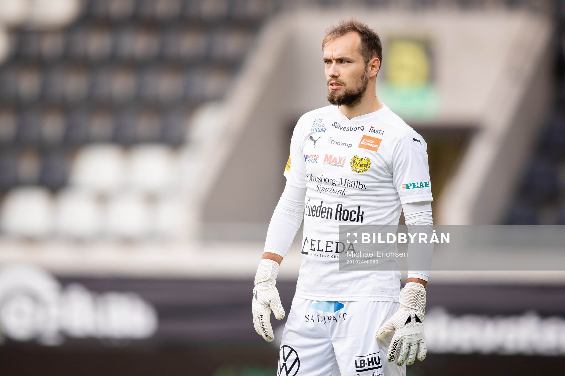 Mjällbys målvakt Carl-Johan Eriksson