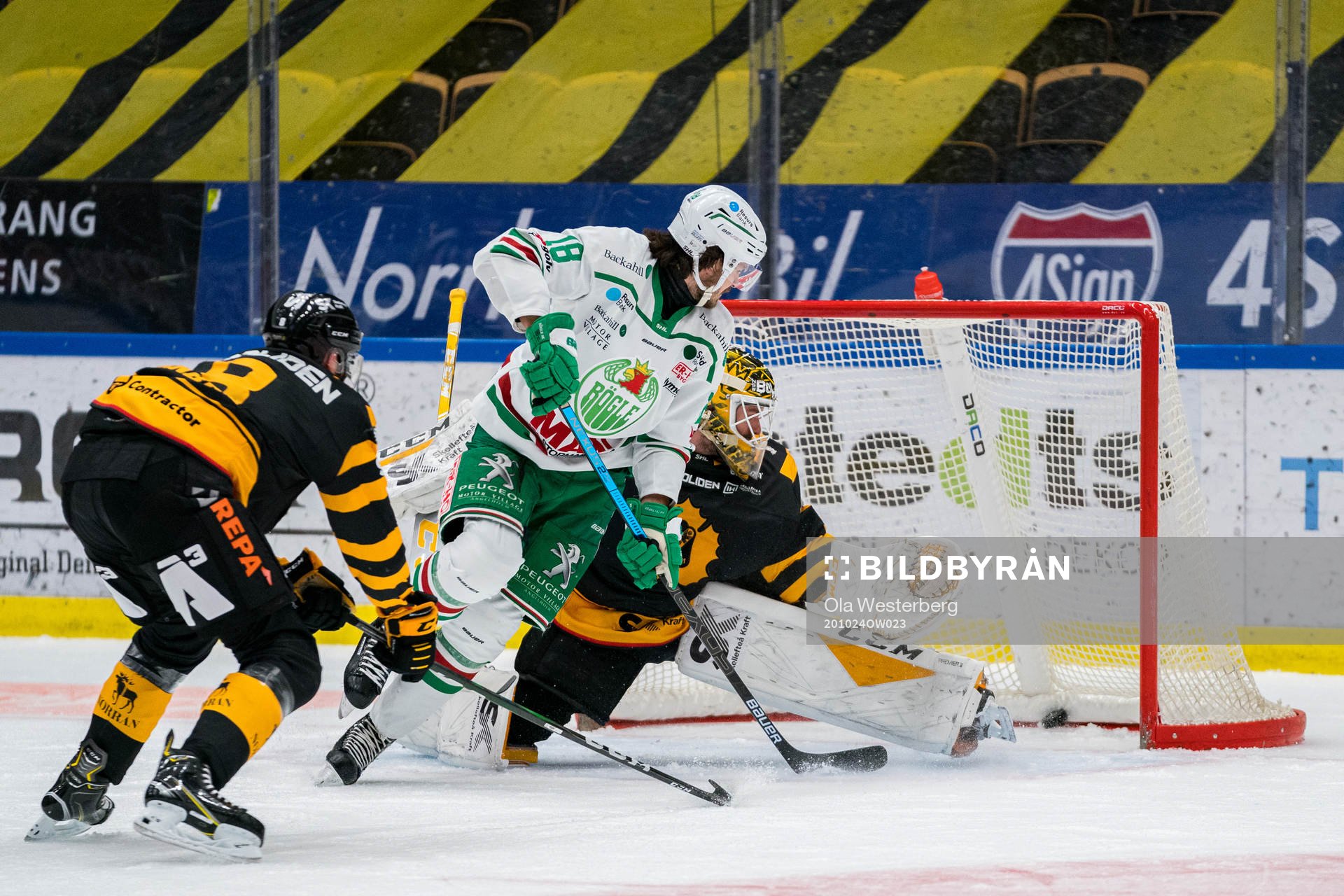 Rögles Dennis Everberg gör 3-3