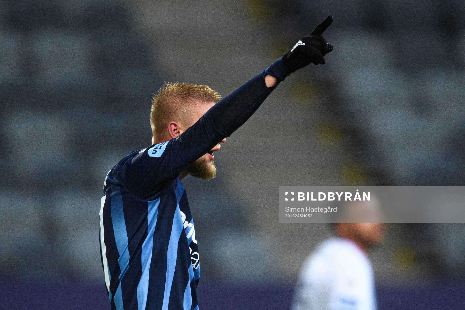 Djurgårdens Djurgårdens Kalle Holmberg jublar