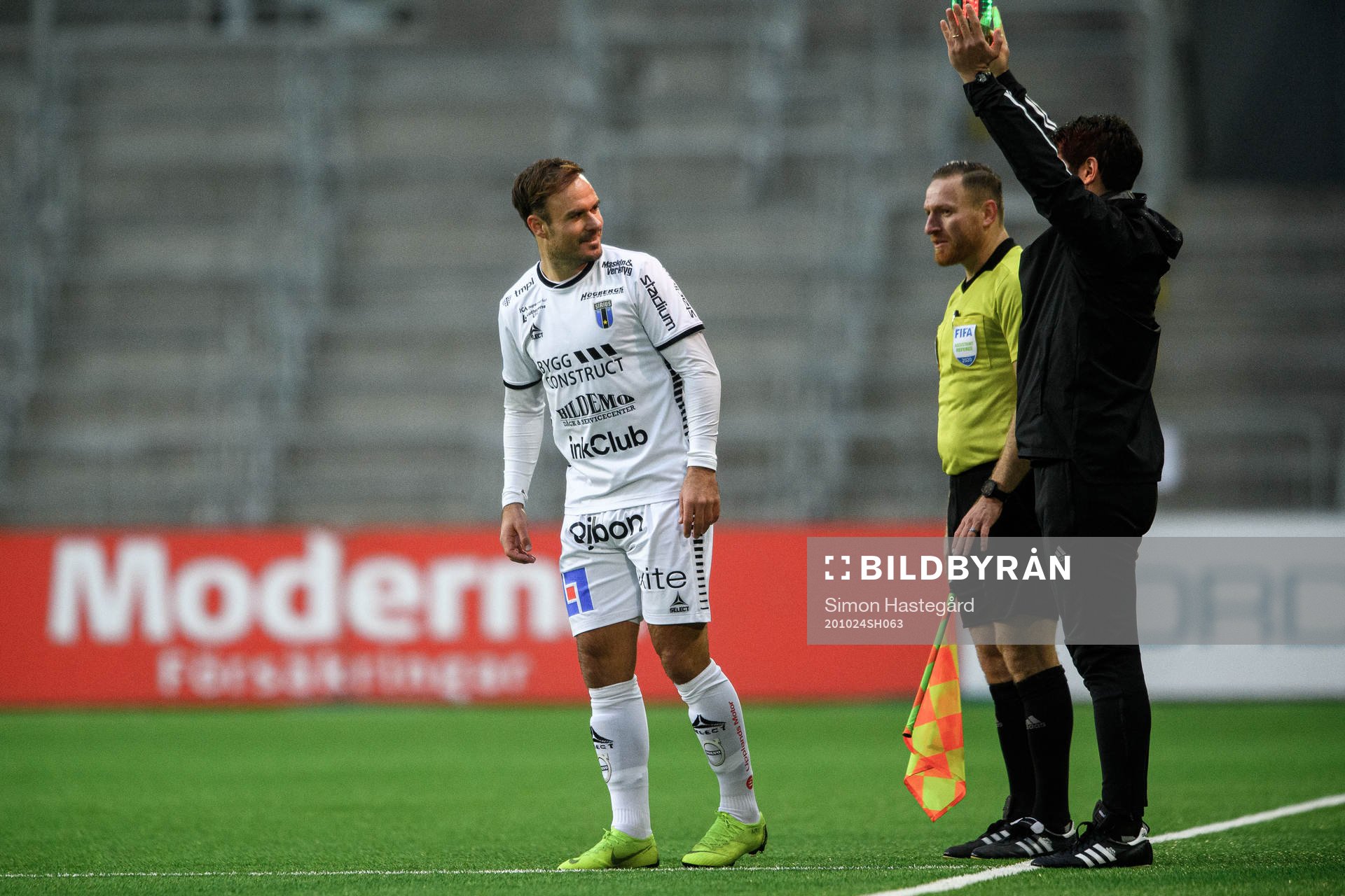 Sirius Niklas Thor vid ett byte