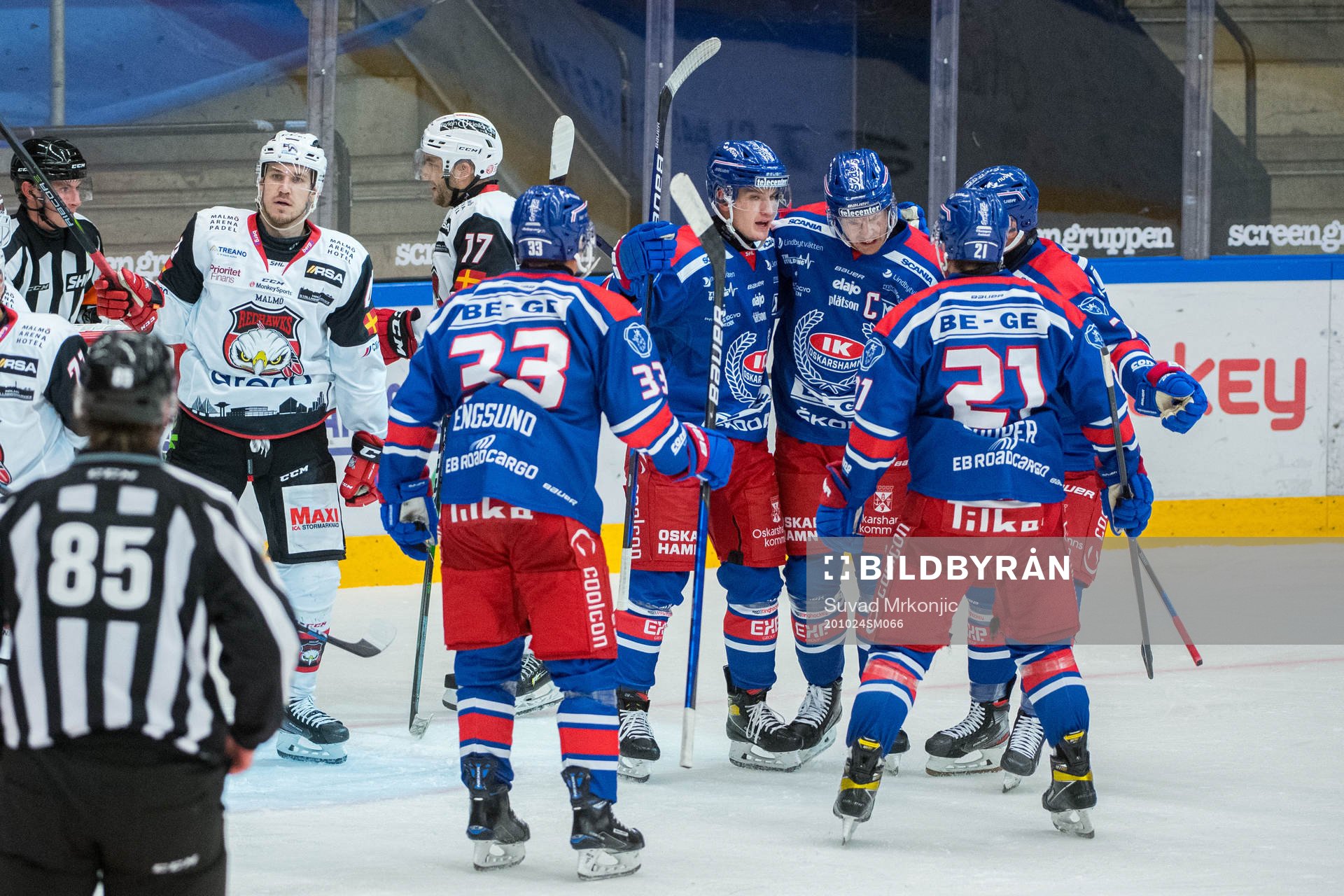 Oskarshamns Jan Ordos jublar med lagkamrater