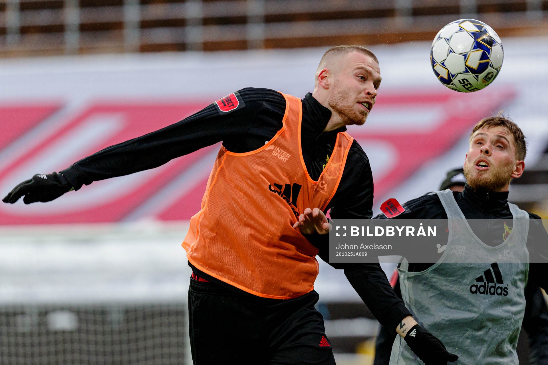 Östersunds Thomas Isherwood och Charlie Colkett