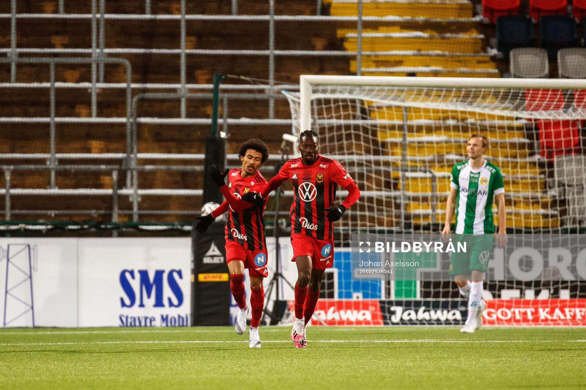 Östersunds Blair Turgott och Jerell Sellars