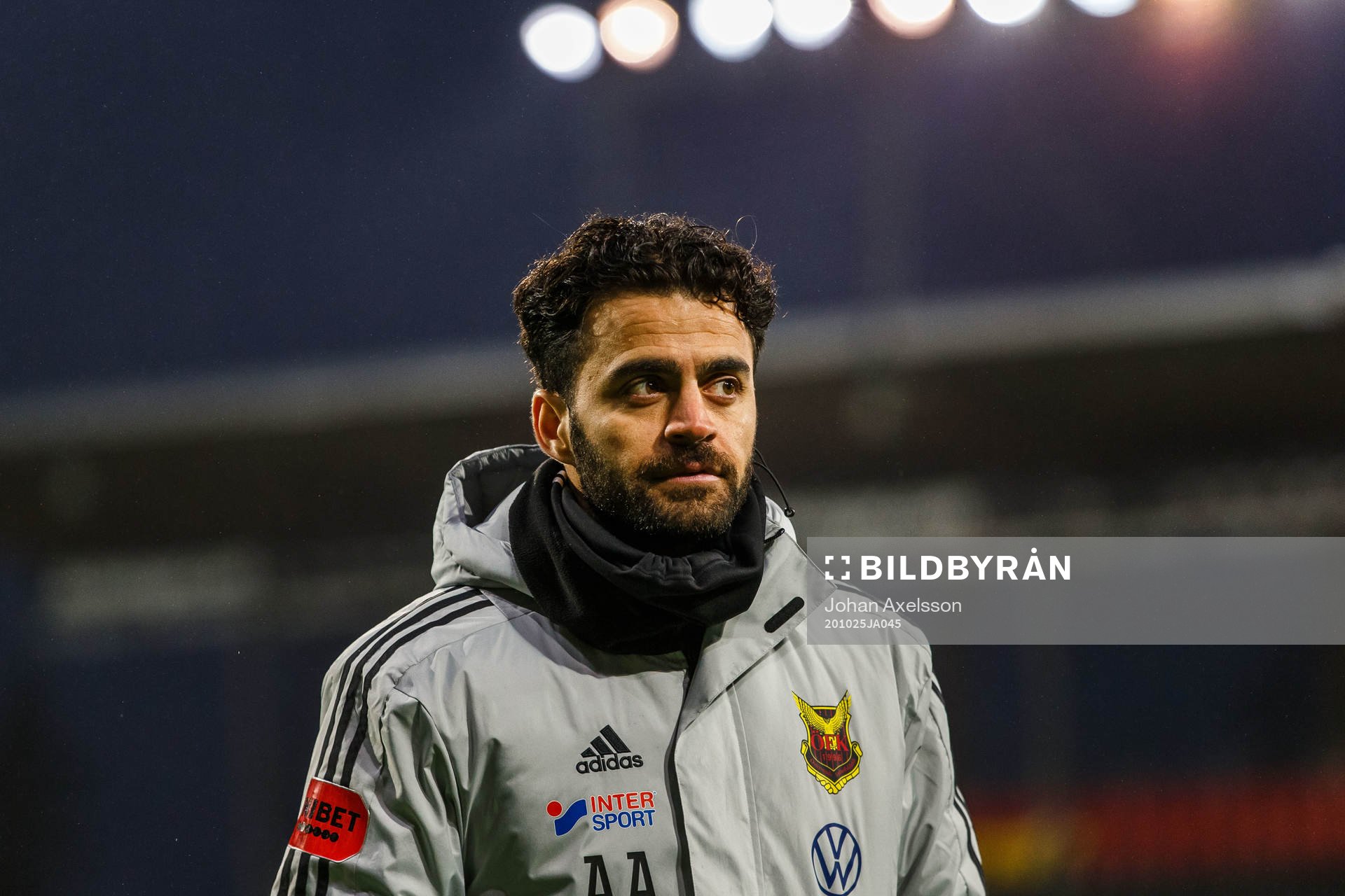 Östersunds  assisterande tränare Amir Azrafshan