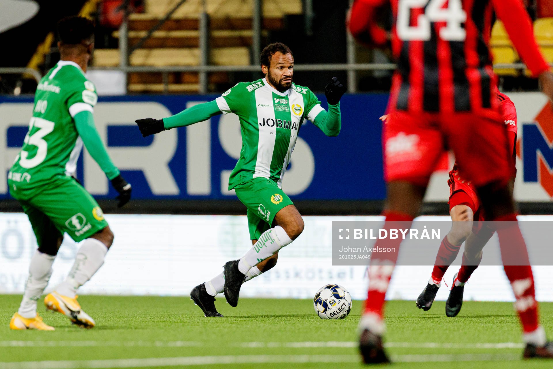 Hammarbys Serge-Junior Martinsson Ngouali